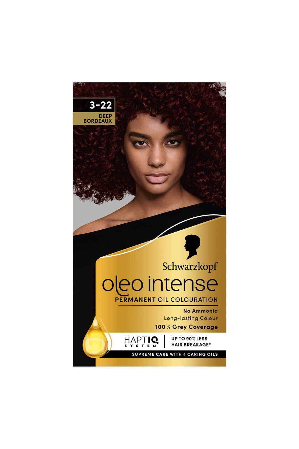 Schwarzkopf Oleo Intense 'Permanent Oil Colour Hair Dye'- 3-22 Midnight Bordeaux image 1