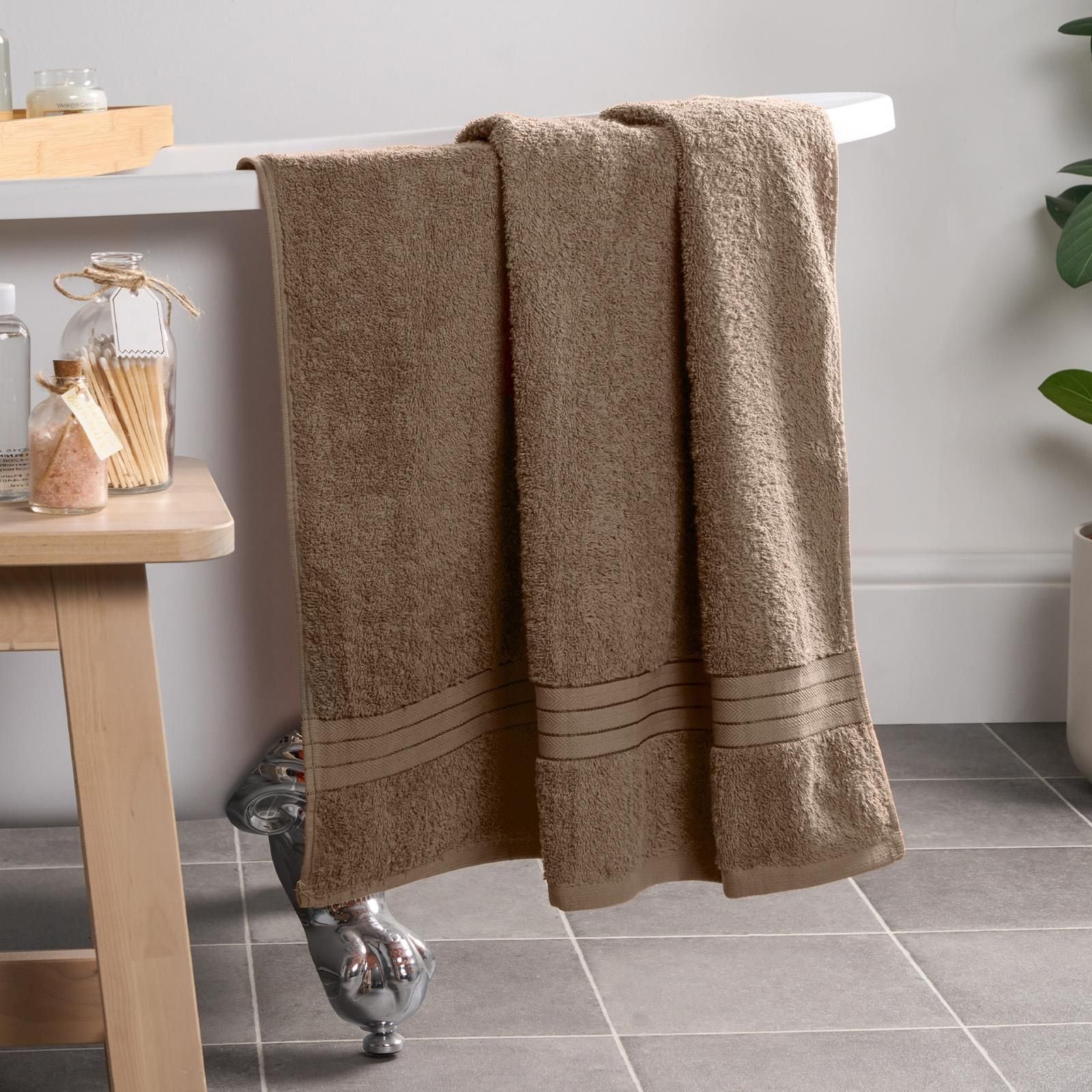 OHS Luxury Bath Towel 100% Cotton Bathroom image 1