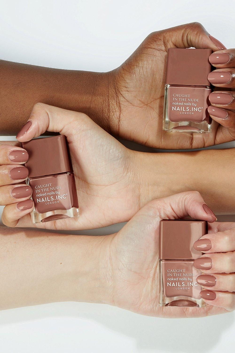 Nails Inc Caught In The Nude Nail Polish (Various Shades) Maldives Beach image 4