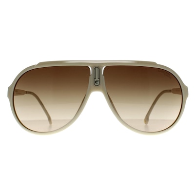 Carrera Aviator Ivory White Brown Gradient Endurance65/N