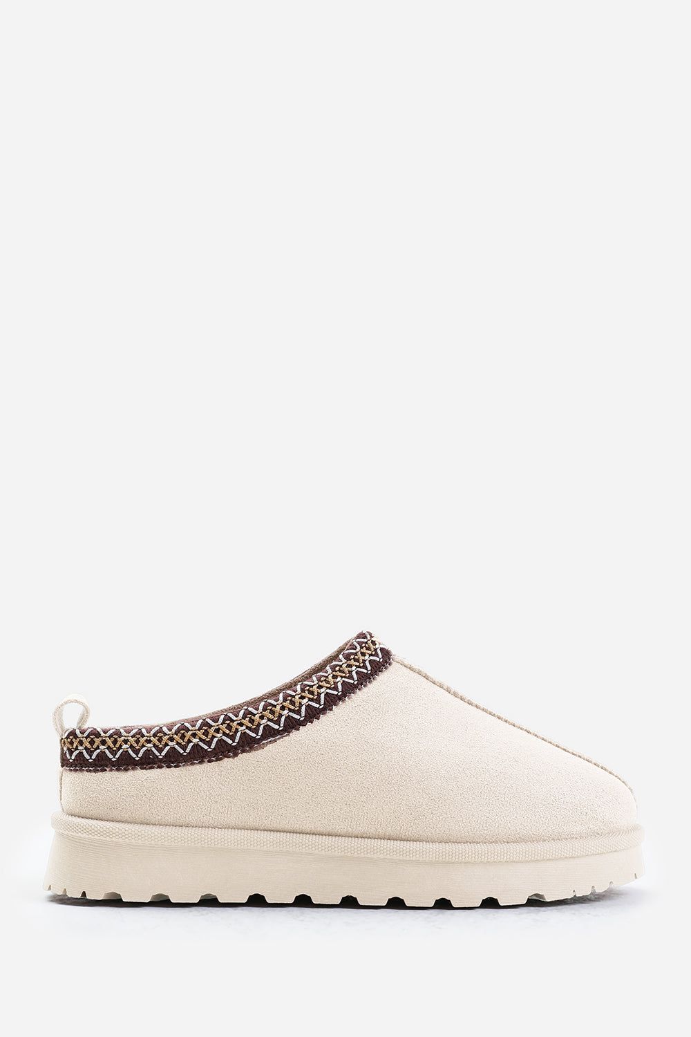 Where's That From 'Oak' Aztec Detail Faux Fur Lining Mini Boots image 2