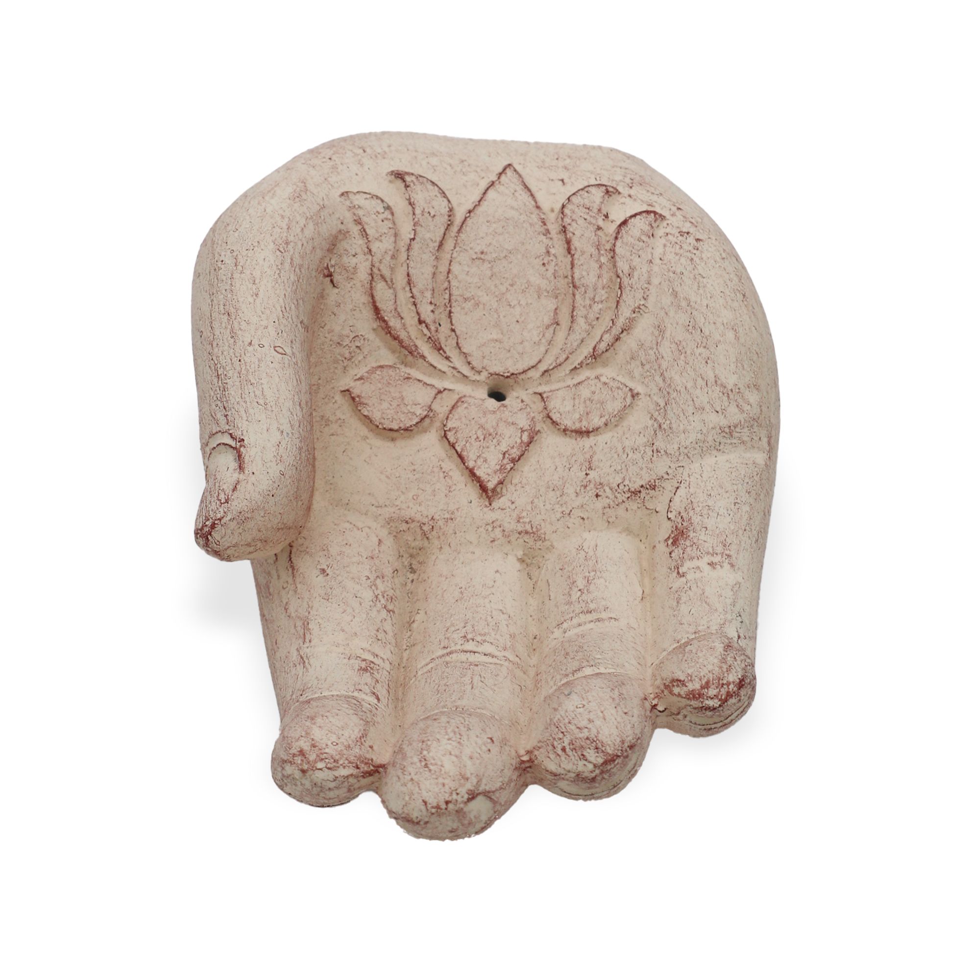 KDMD Hand Incense Burner - Lotus (white) image 2
