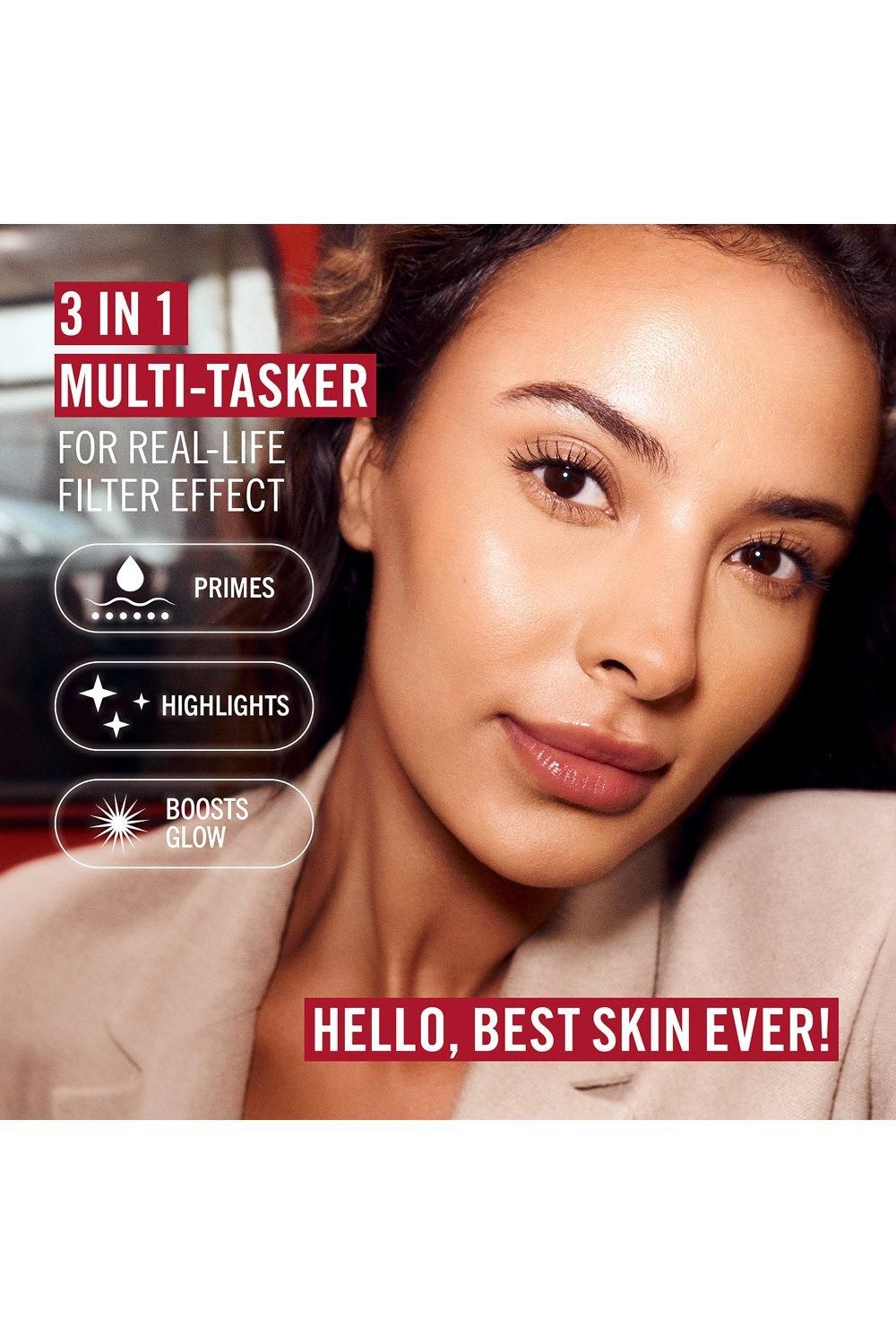 Rimmel London Multi-Tasker Better Than Filters Glow Boosting Primer 30ml Deep image 2