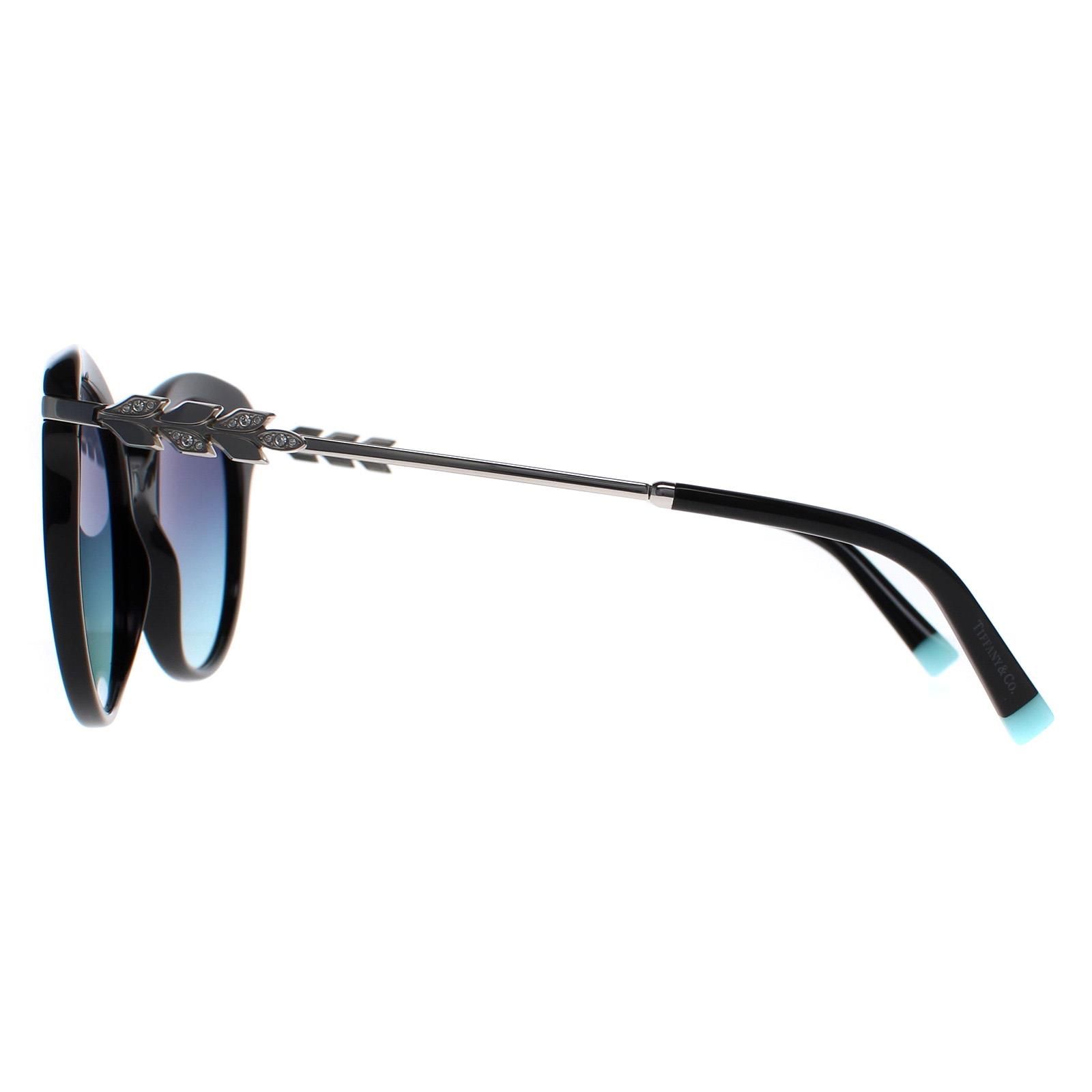 Tiffany Cat Eye Black Azure Gradient Blue TF4189 image 3