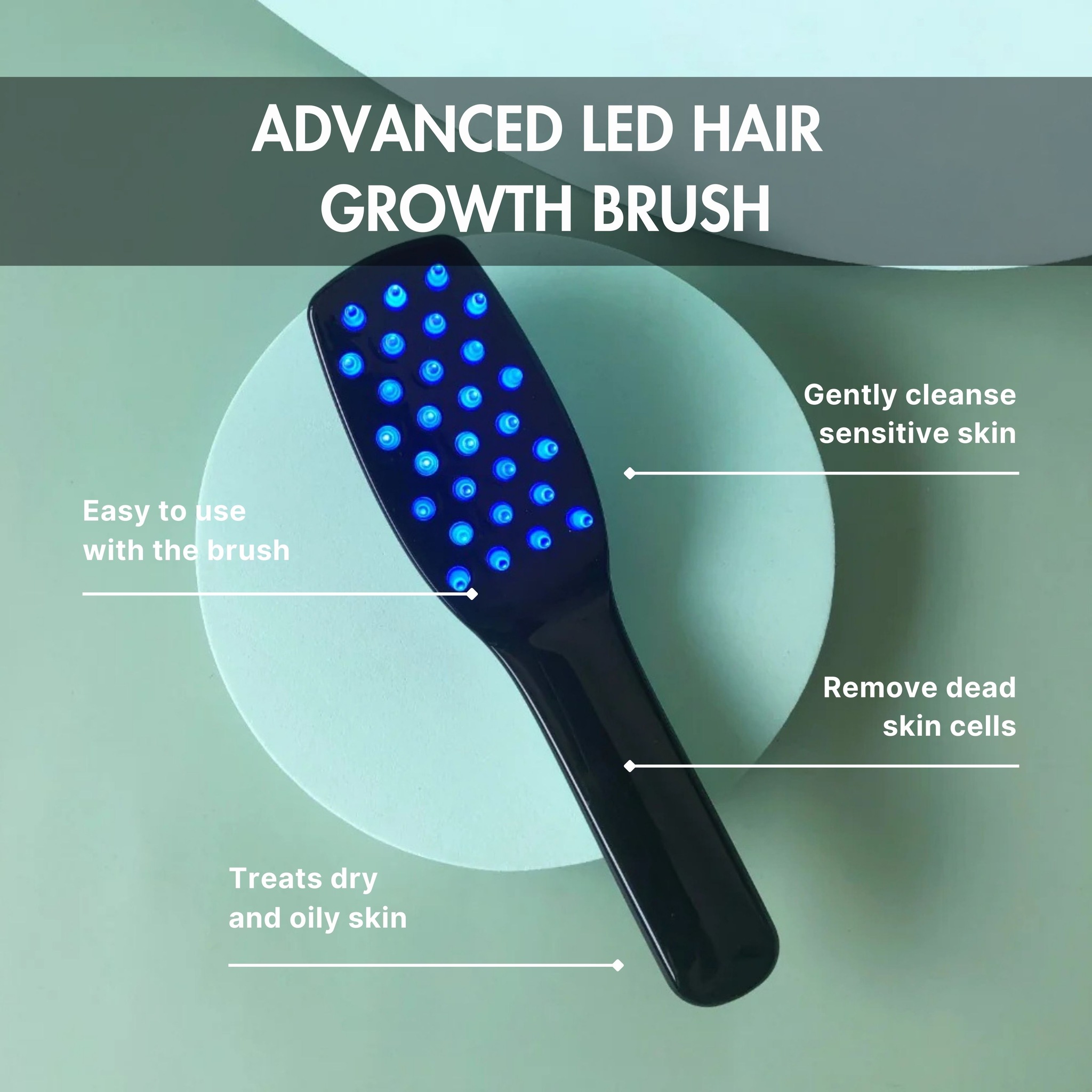 Erth Skin London ErthBeauty London Advance LED Hair Growth Brush image 3