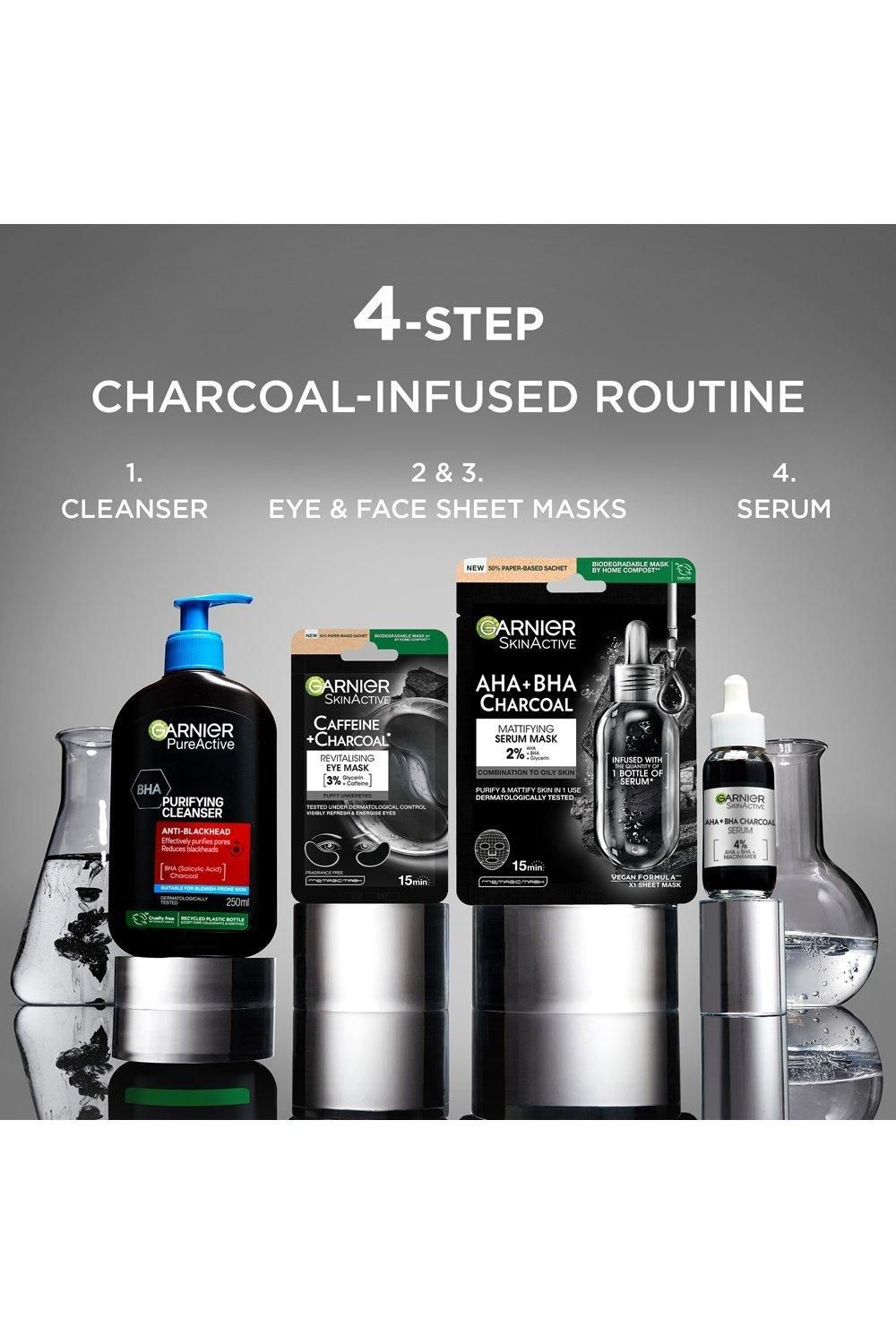 Garnier Depuffing Eye Mask with Bamboo Charcoal Multi image 7