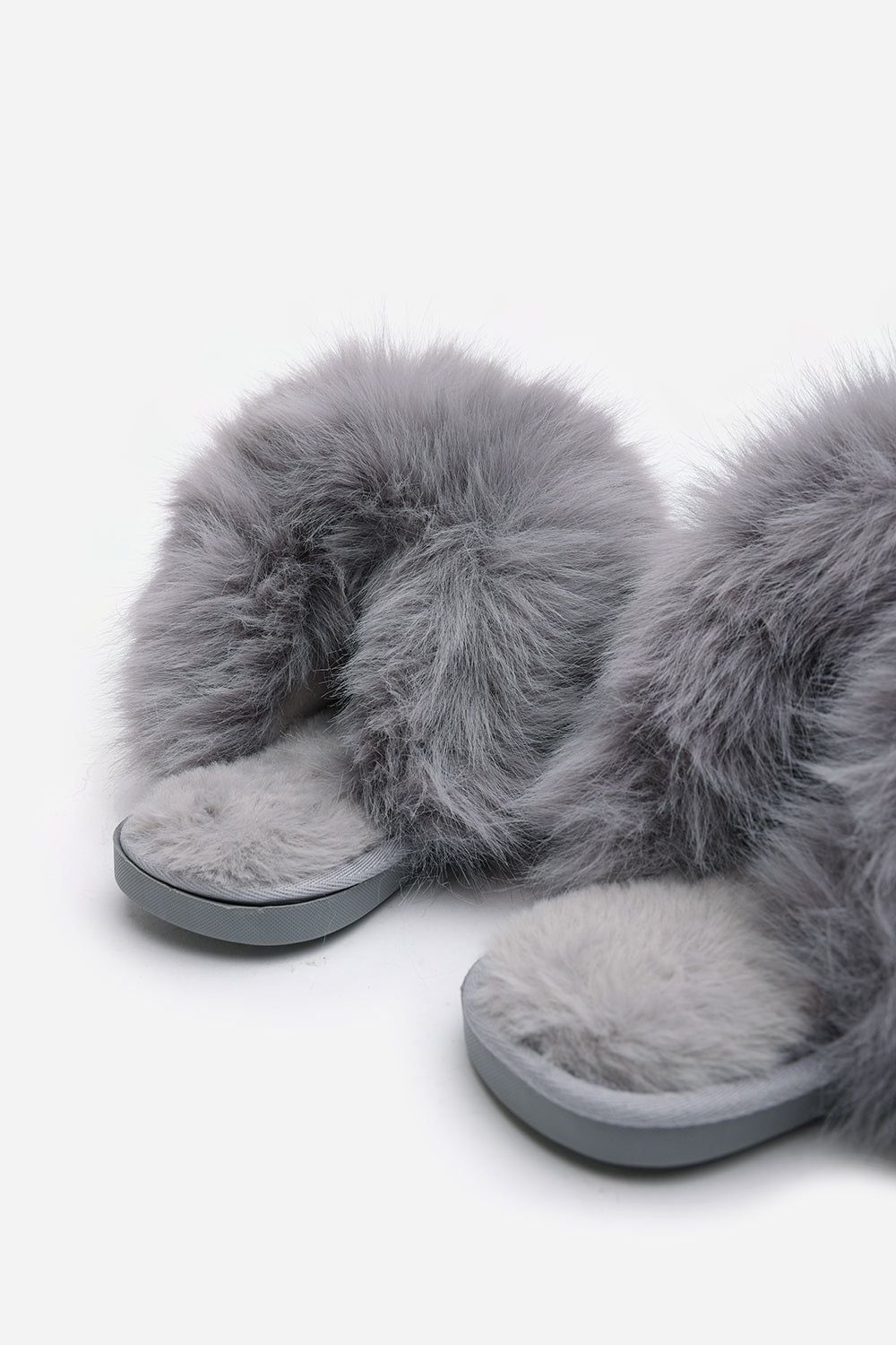 Where's That From 'Keira' Ultimate Fluffy Faux Fur Mule Slippers image 5