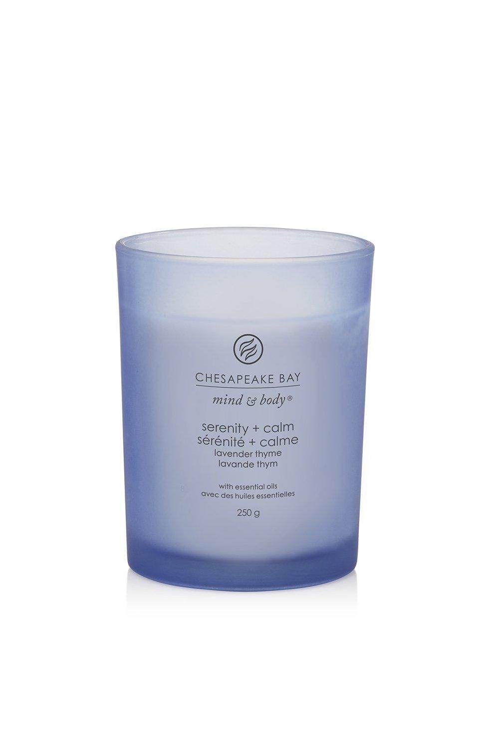 Chesapeake Bay Serenity + Calm Medium Candle Purple image 2