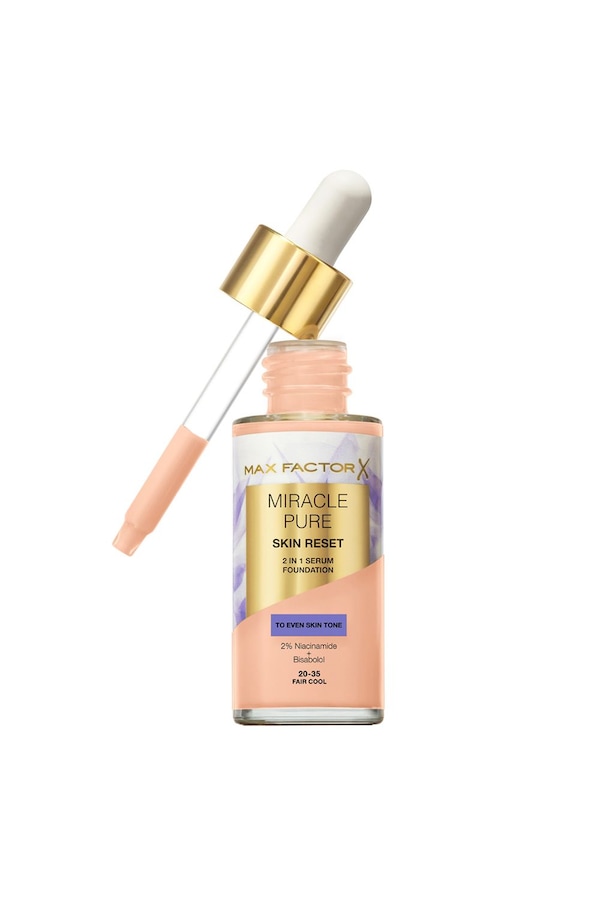 Max Factor Miracle Pure Skin Reset Serum Foundation 30ml Fair Cool