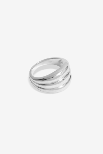 Simply Silver Sterling Silver 925 Chunky Polished Ring