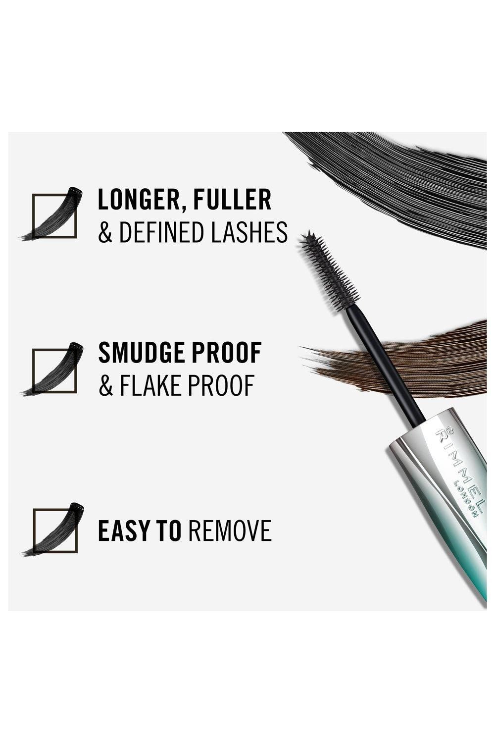 Rimmel London Wonder'Extension Lash Extension Effect Mascara - Very Black 001 Very Black image 5