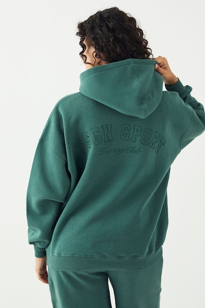 DSGN Studio DSGN Studio Sport Training Club Oversized Hoodie Green
