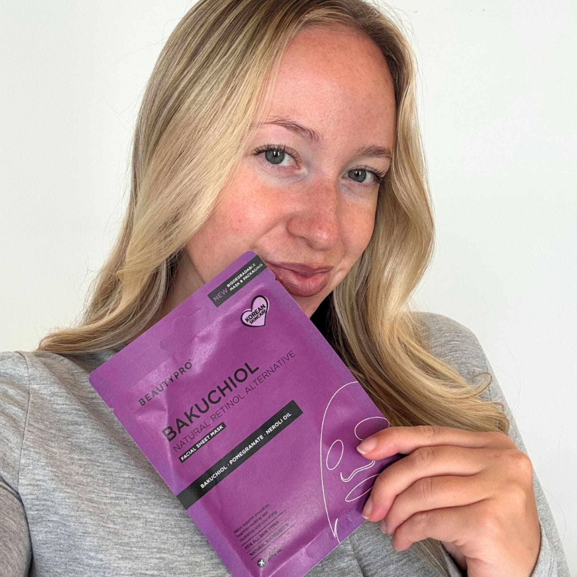 BEAUTYPRO BAKUCHIOL Sheet Mask - Pack of 4 image 5