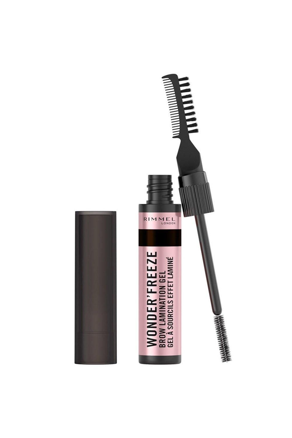Rimmel London Wonder'Freeze Brow Lamination Gel Deep Brown image 1
