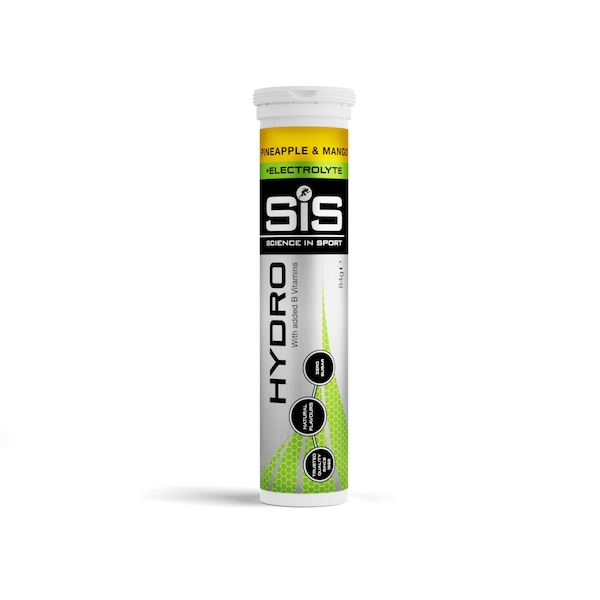 Science in Sport Hydro Tabs + Electrolytes | Pineapple & Mango - 20 Tablets