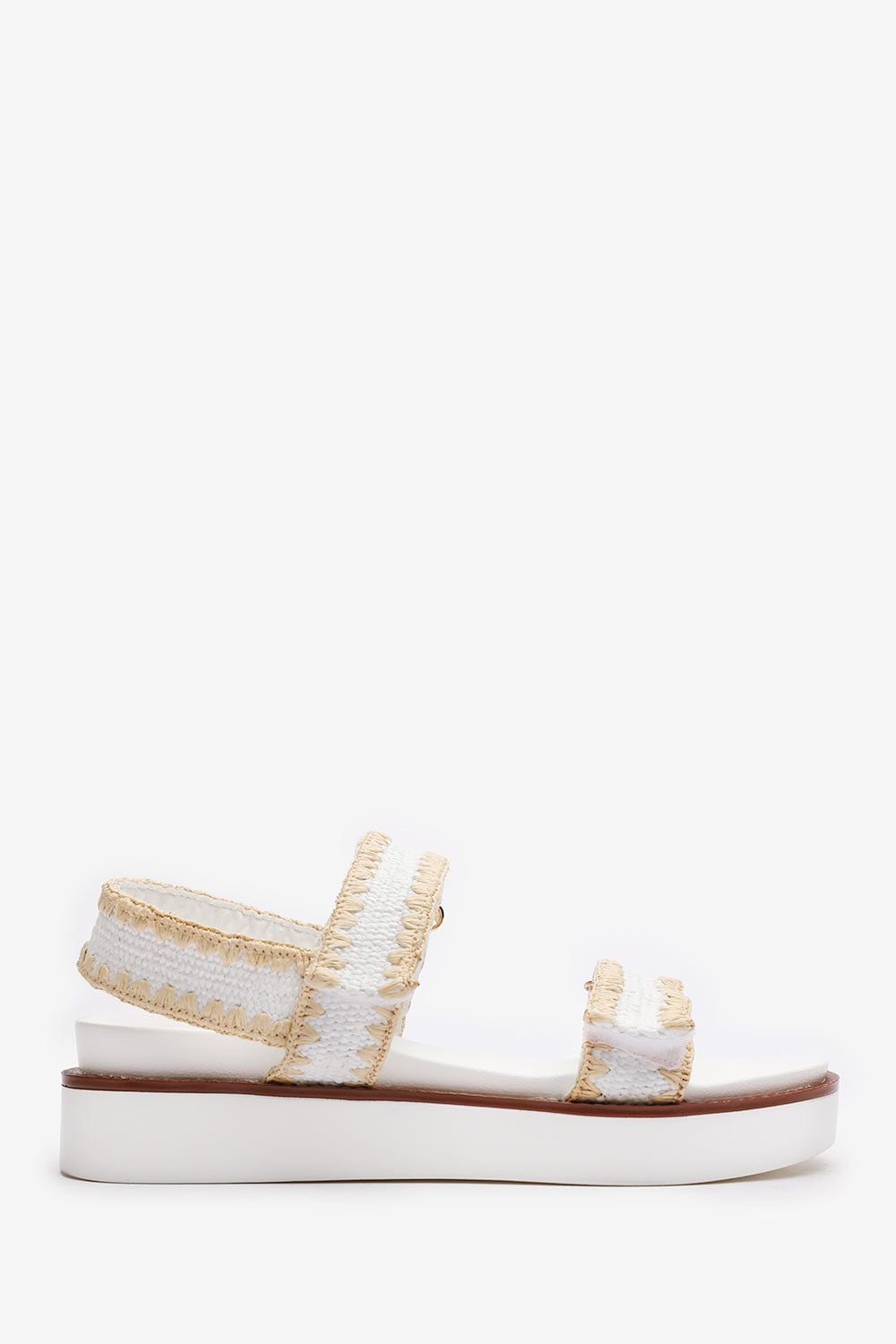 Where's That From 'Marvel' Flatform Sandal With Velcro Straps image 2