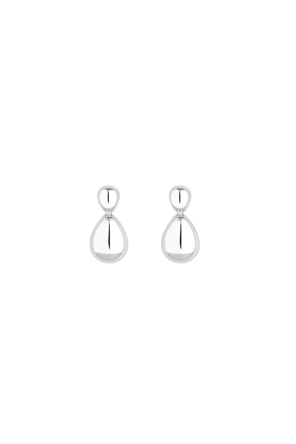 Simply Silver Simply Silver Sterling Silver 925 Polished Double Drop Earrings