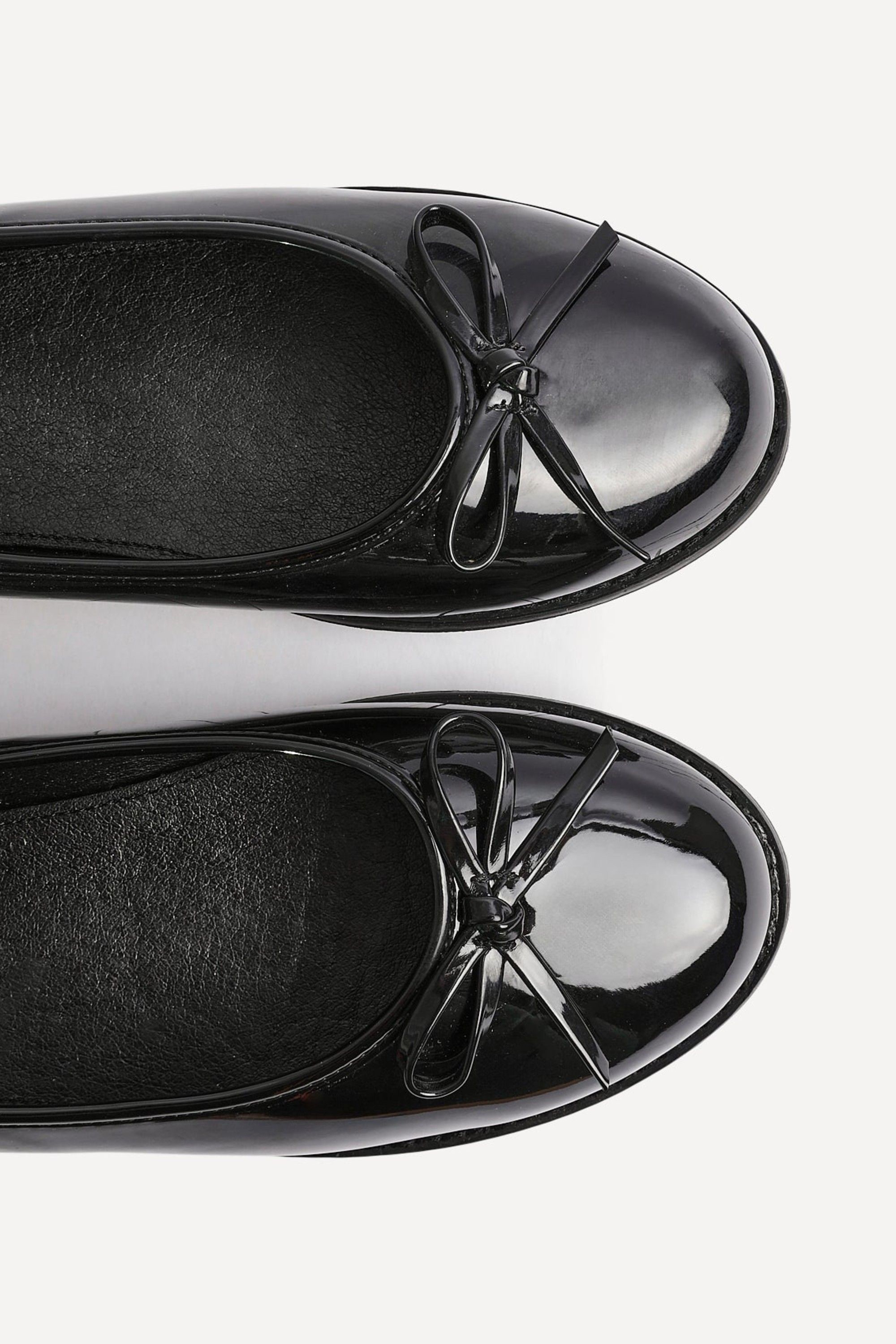 Linzi Wendi Wide Fit Black Patent Pump image 5