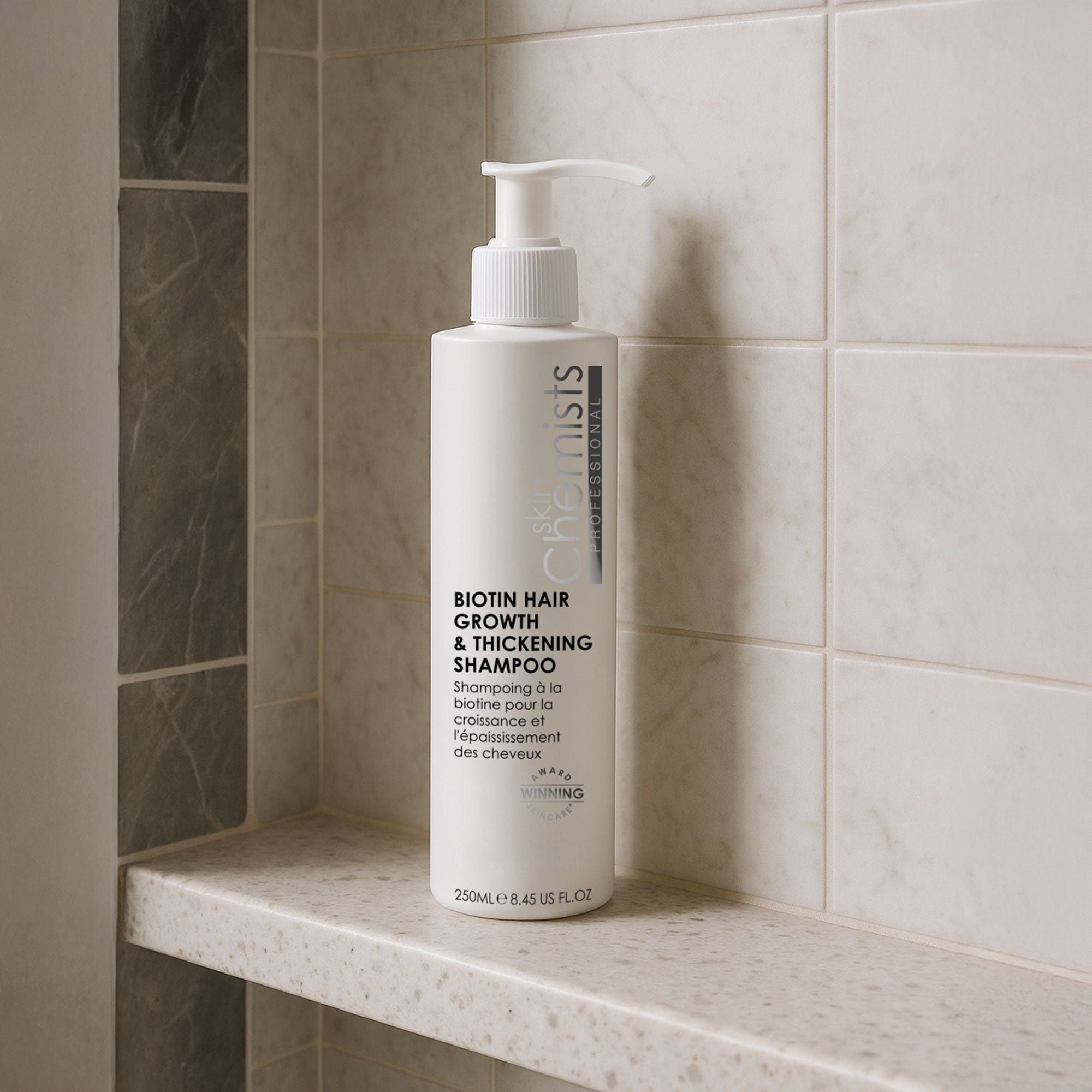 skinChemists professional Biotin Hair Growth & Thickening Shampoo 250ml image 4