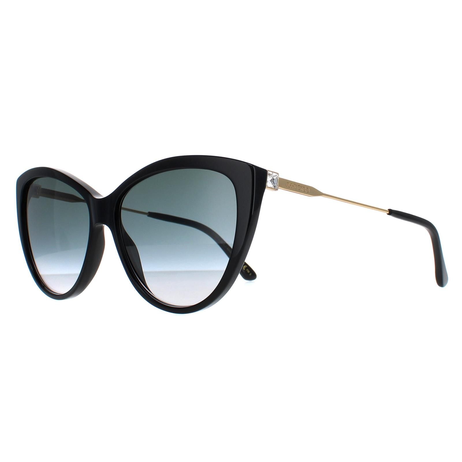 Jimmy Choo Cat Eye Black Dark Grey Gradient RYM/S image 2