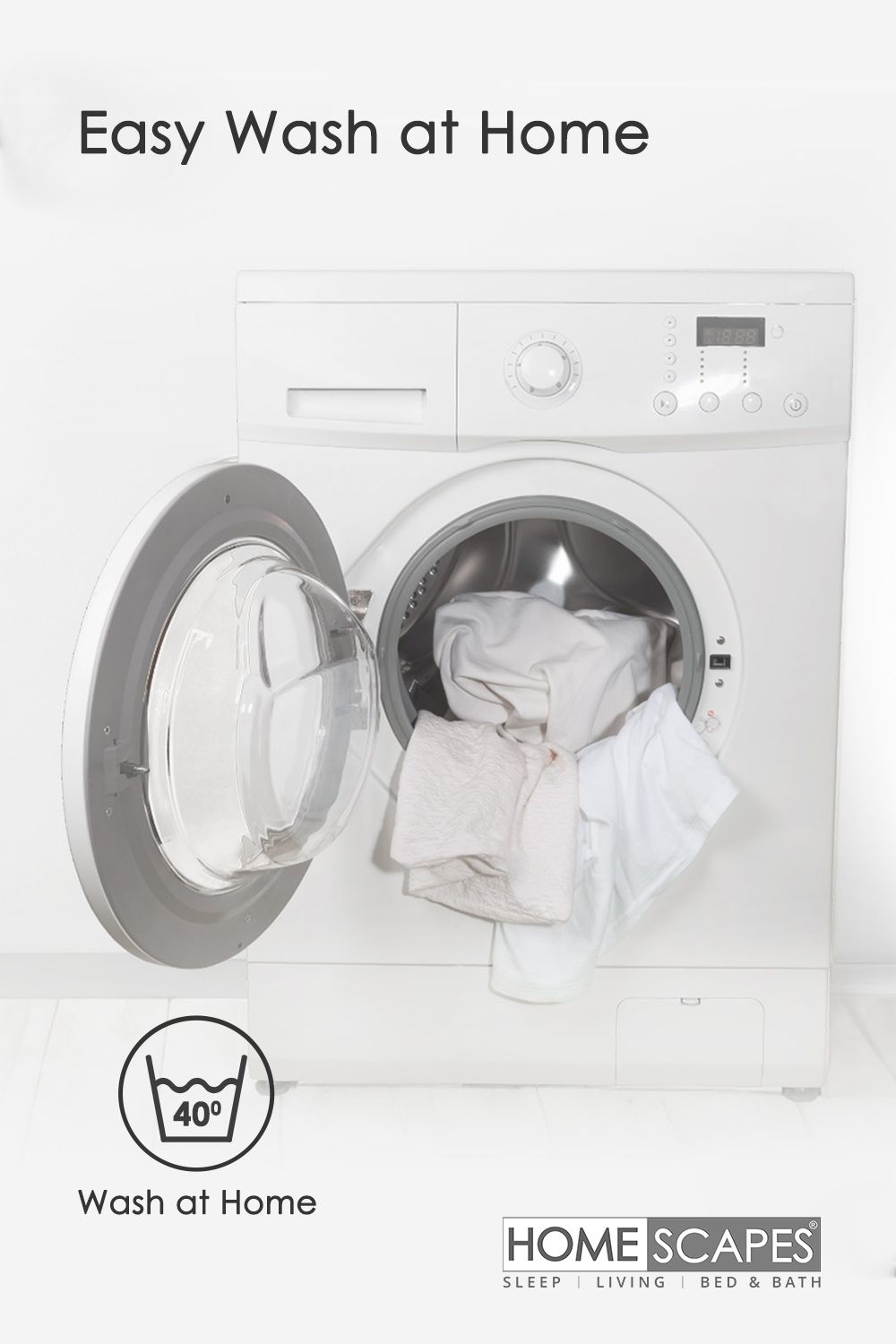 Homescapes White Duck Feather Pillow Pair image 5