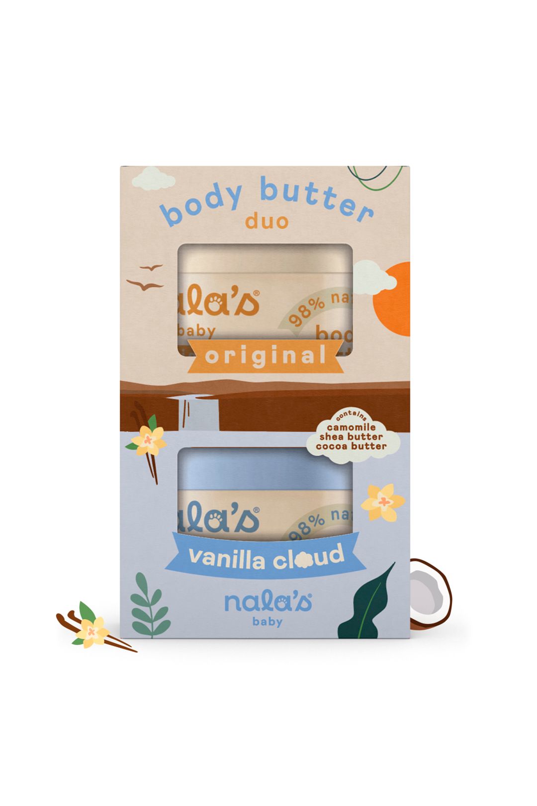 Nala's Baby Nala's Baby Body butter duo 2x 200ml Misc