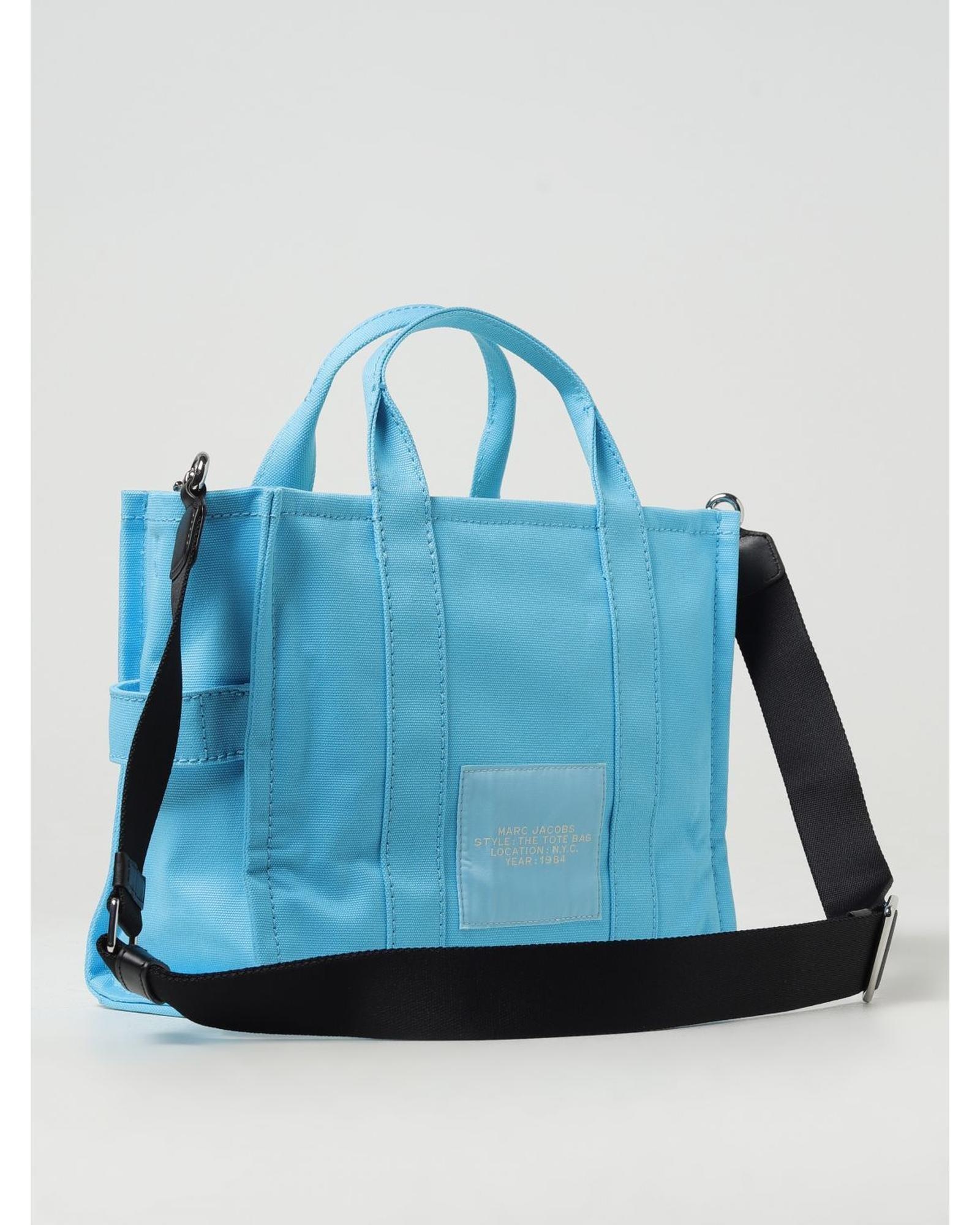 Marc Jacobs The Tote Bag Canvas Tote Wo - Gnawed Blue Handbags image 2