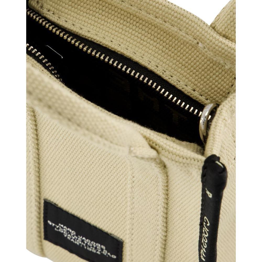 Marc Jacobs The Tote Bag Canvas Handbag Wo - Beige image 4