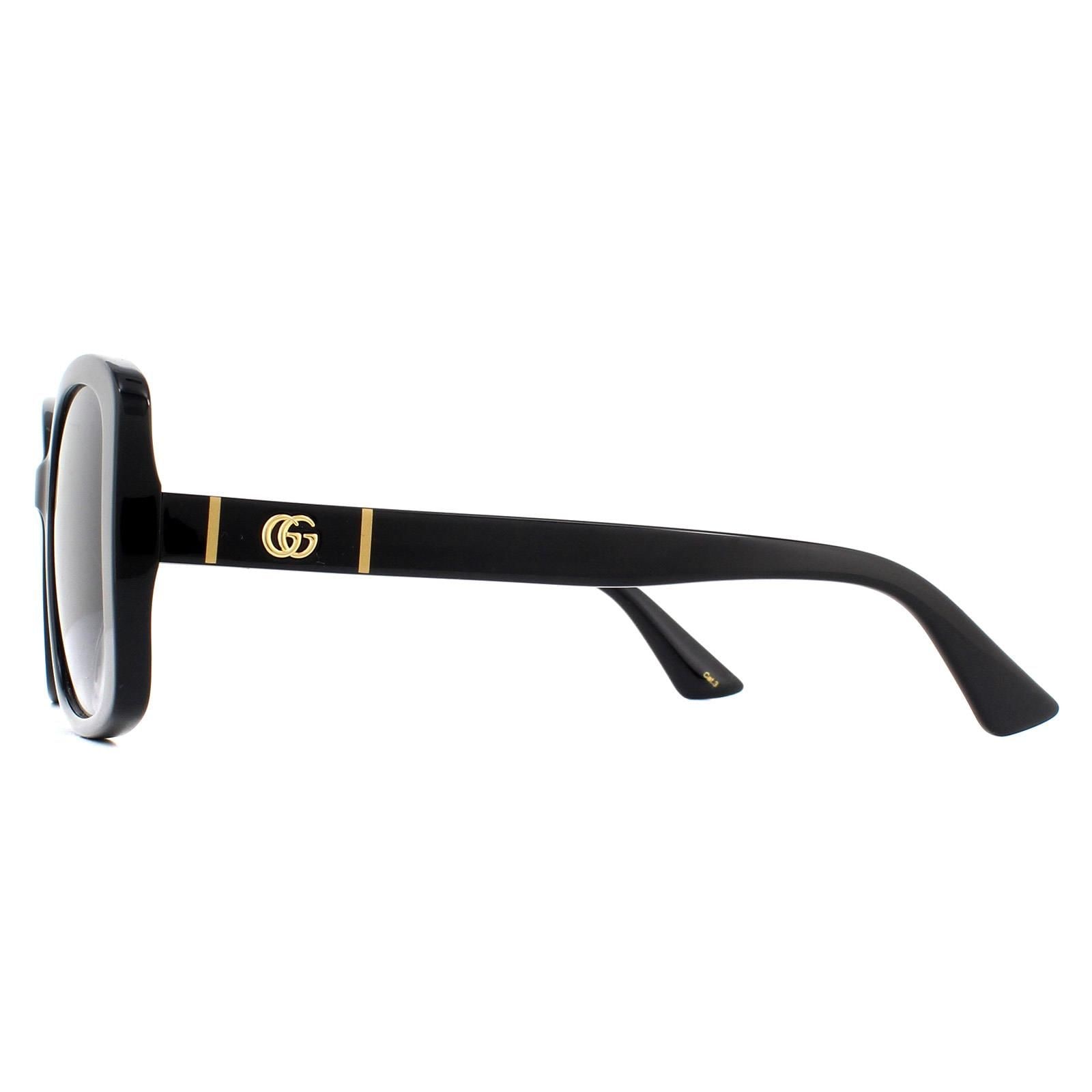 Gucci Fashion Black Grey Gradient Sunglasses image 3