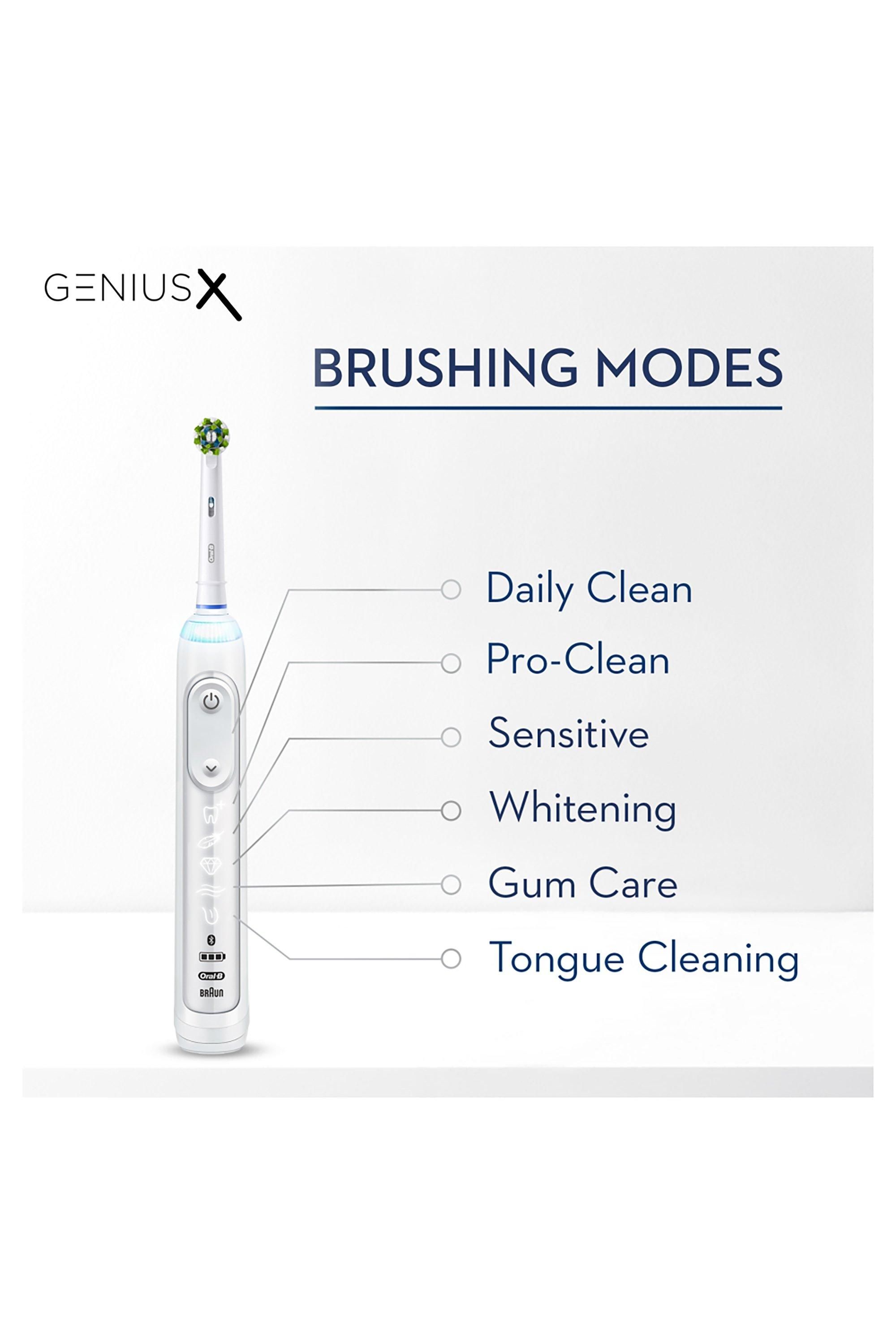 Oral B Genius X Toothbrush White White image 4