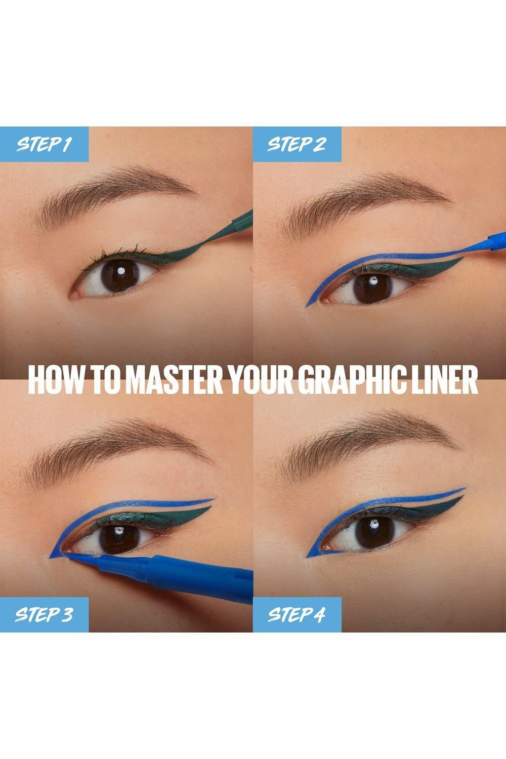 Maybelline Hyper Precise Liquid Eyeliner Parrot Blue image 6