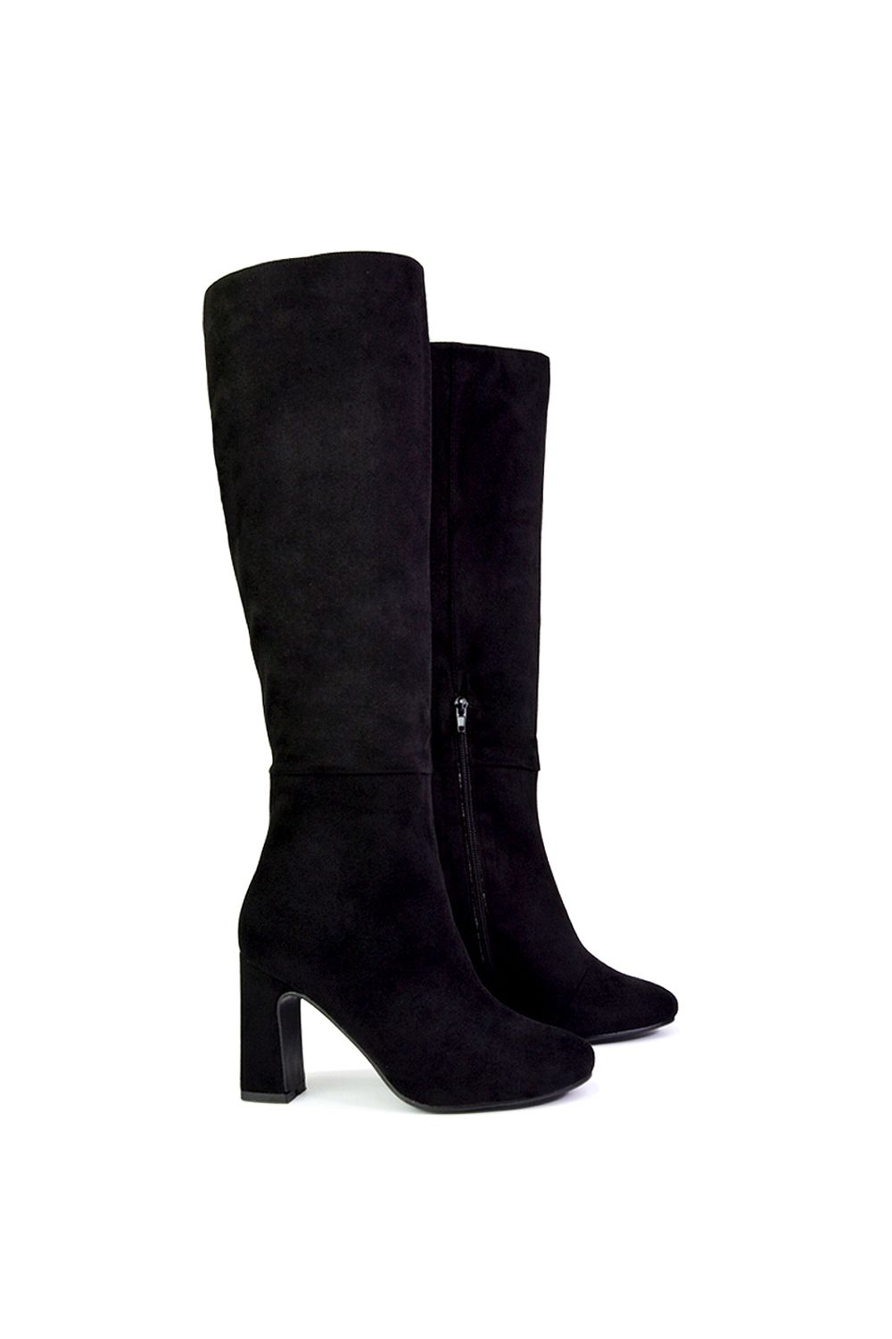 XY London 'Lillia' Knee High Heeled Boots image 2