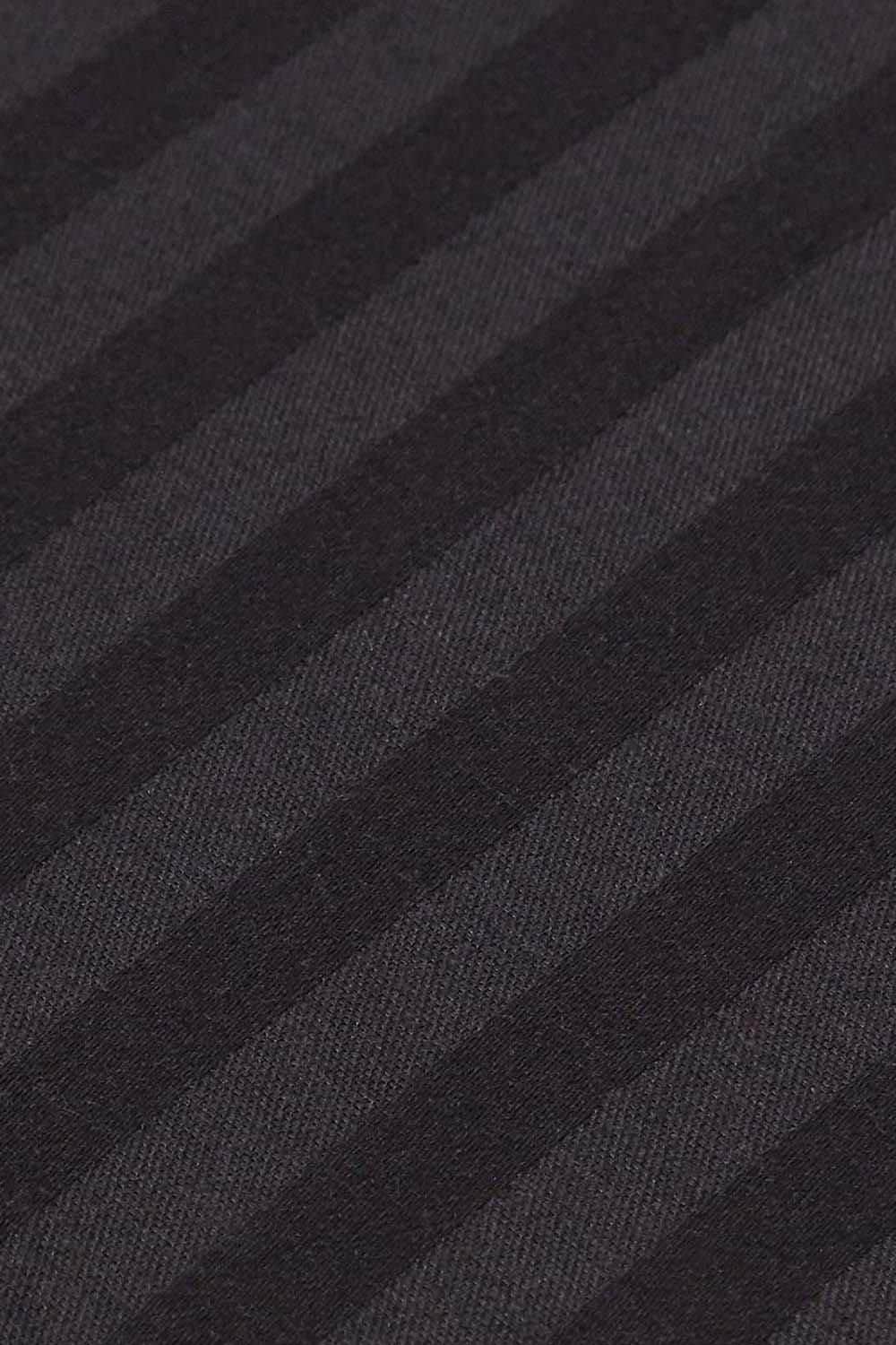 Homescapes Egyptian Cotton Satin Stripe Fitted Sheet 12 inch 330 Thread Count image 3