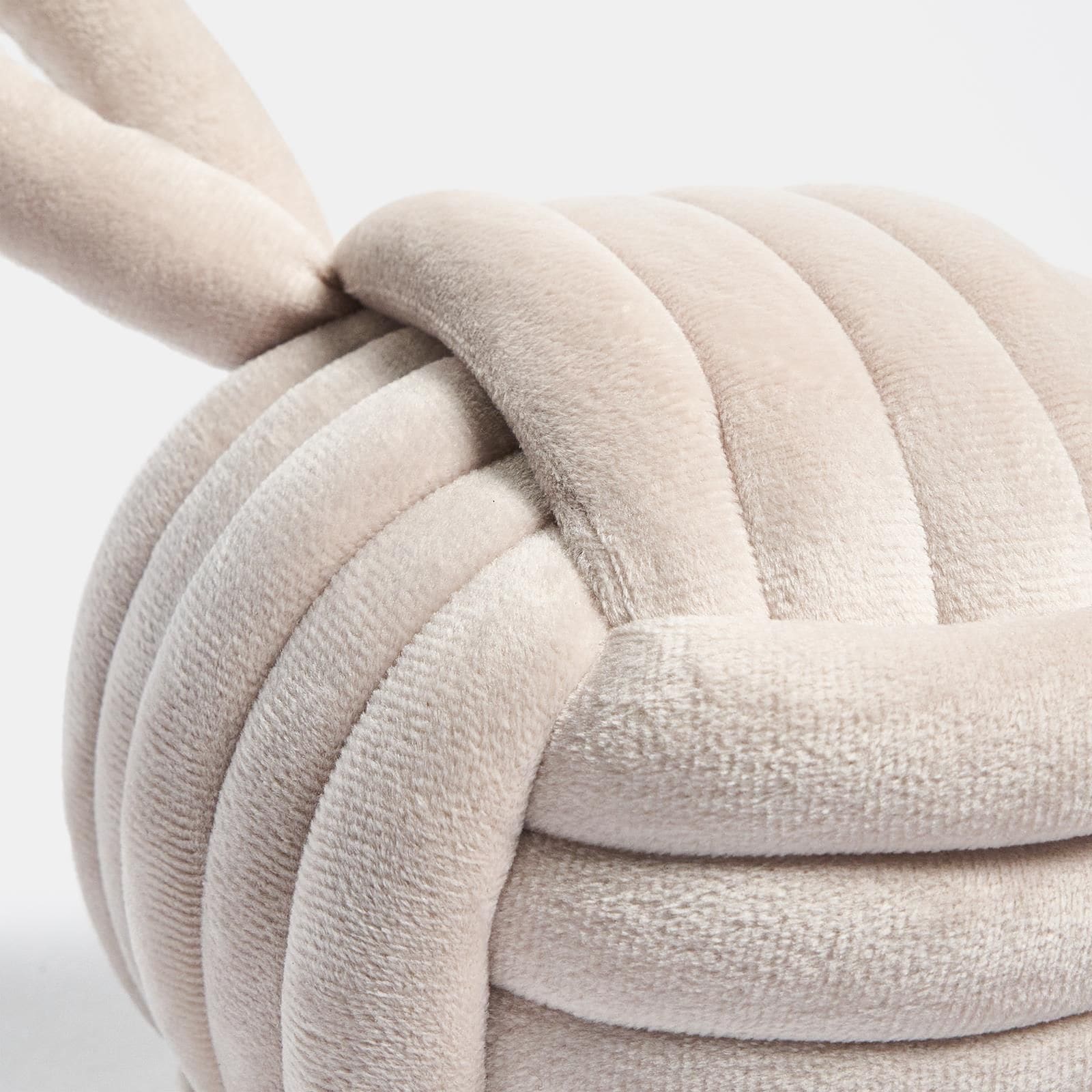 OHS Matte Velvet Rope Weighted Decorative Door Stop with Handle image 2