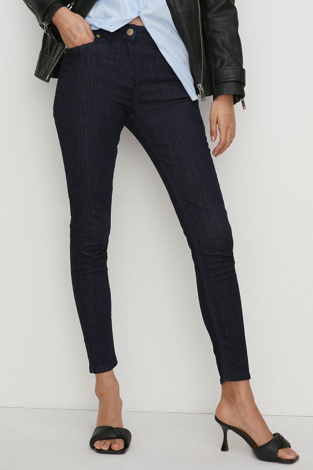 Oasis Jade Mid Rise Skinny Jean Indigo image 9