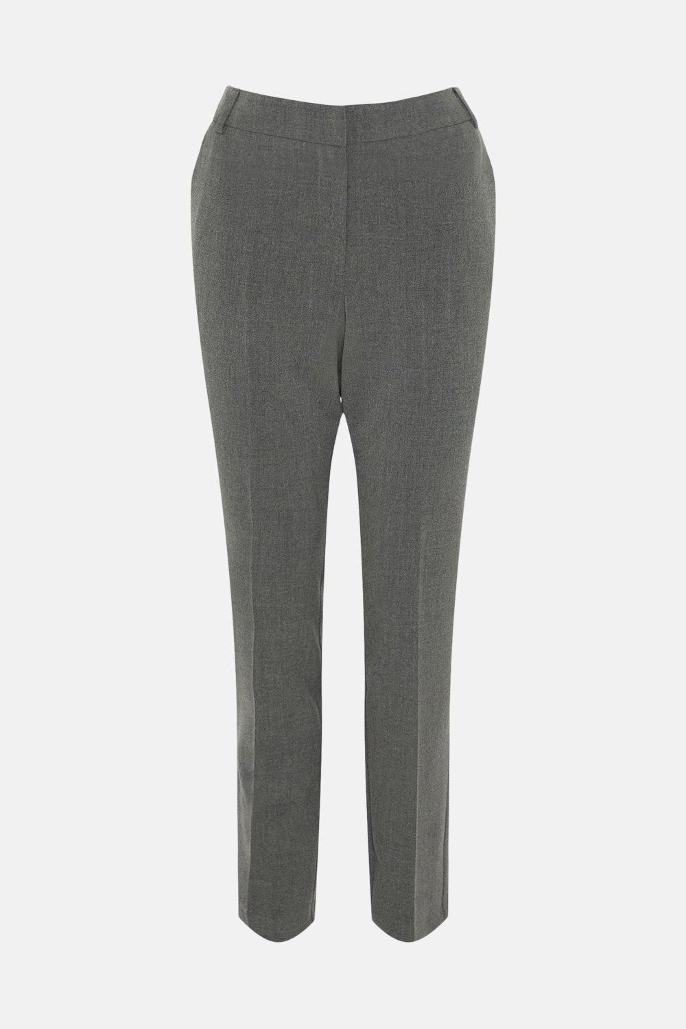 Warehouse Essential Slim Leg Trouser Grey image 4