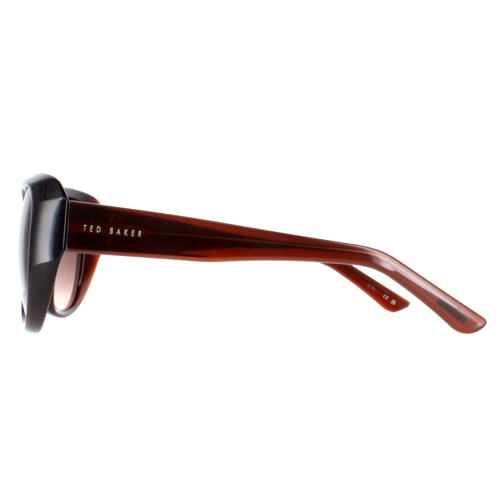 Ted Baker Oval Brown Brown Gradient TB1290 Avignon image 3