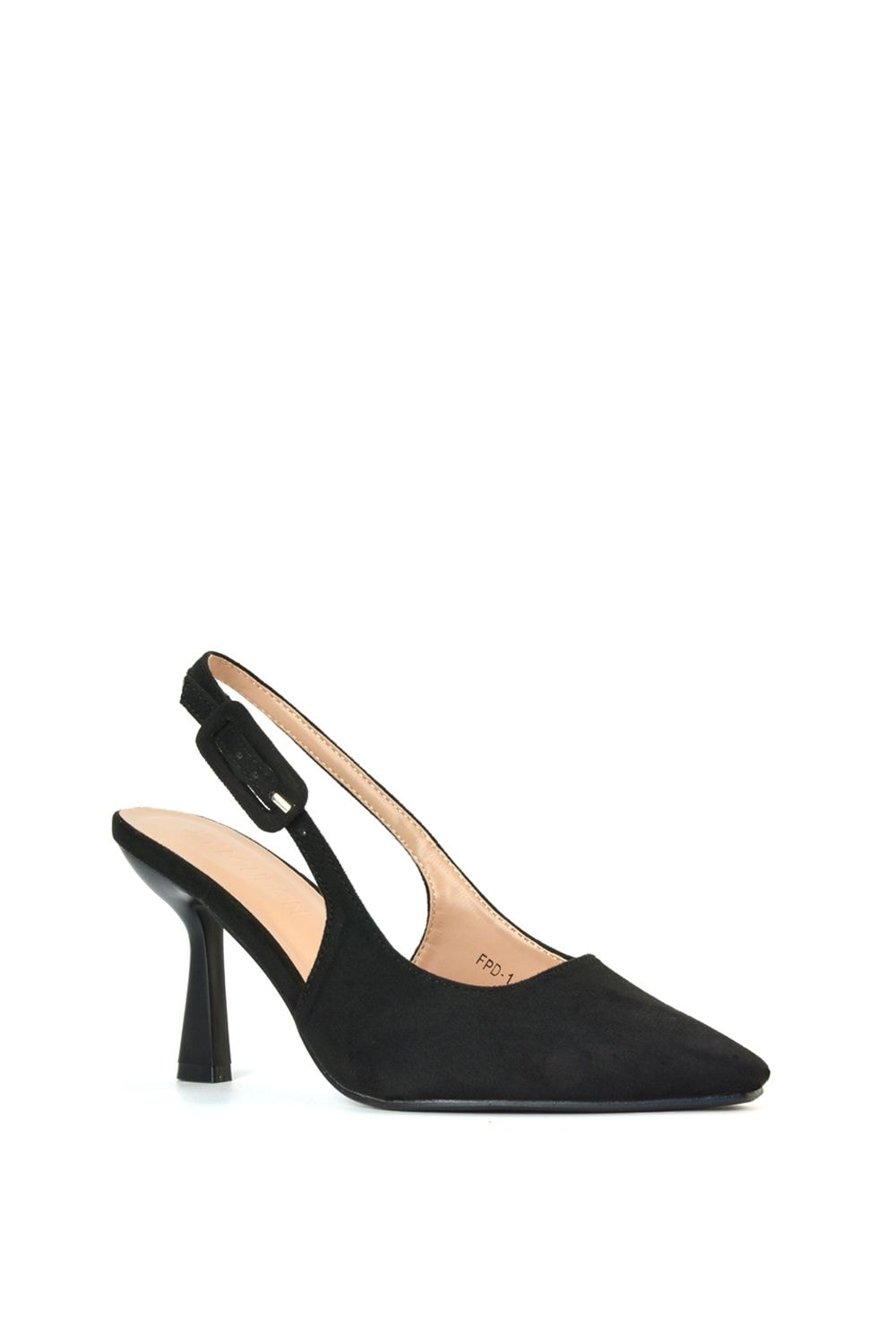 XY London 'Betty' Slingback Stiletto High Heel Pointed Toe Shoes image 2