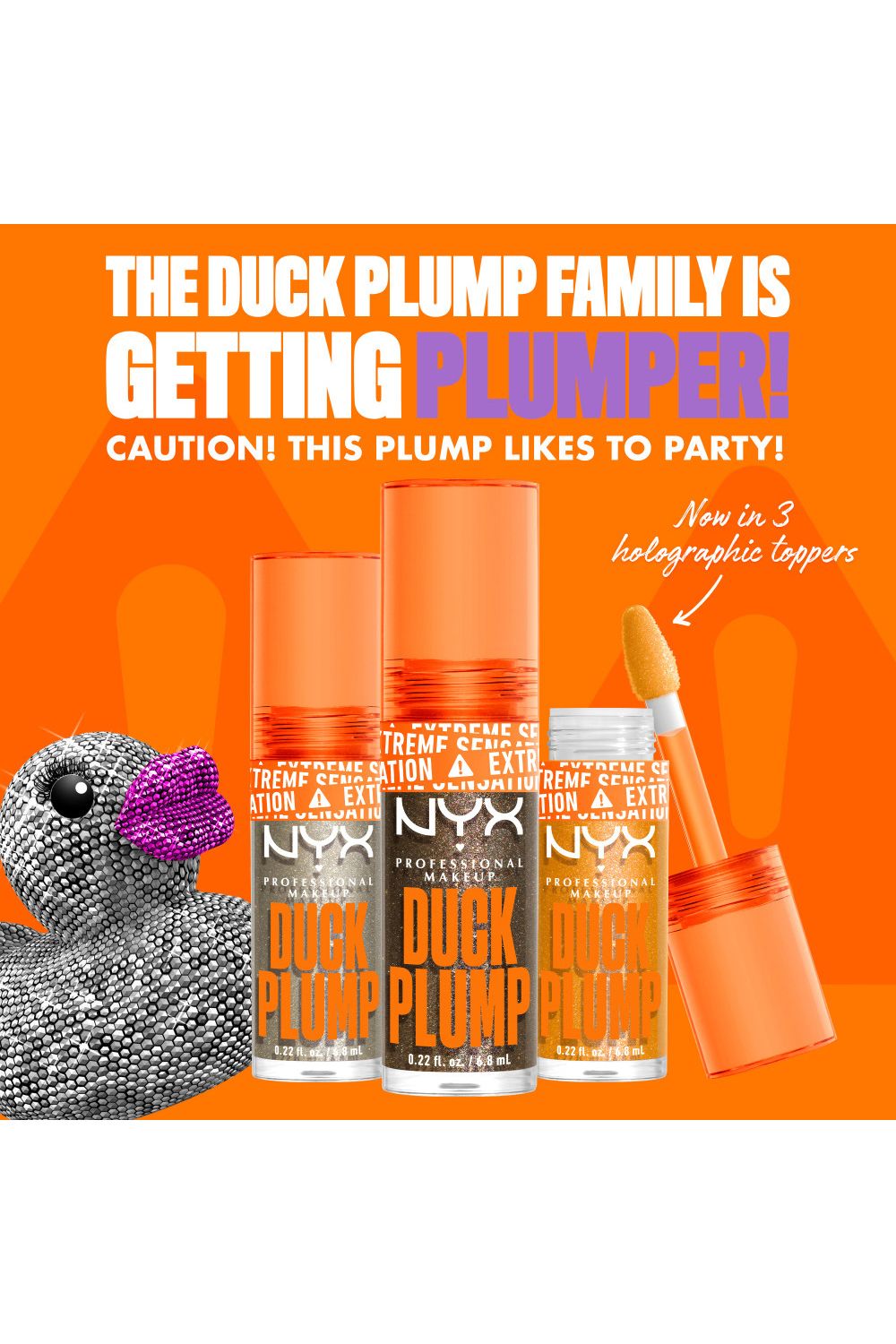 NYX Professional Makeup Duck Plump Extreme Sensation Plumping Lip Gloss 7ml Onyx Pected image 4