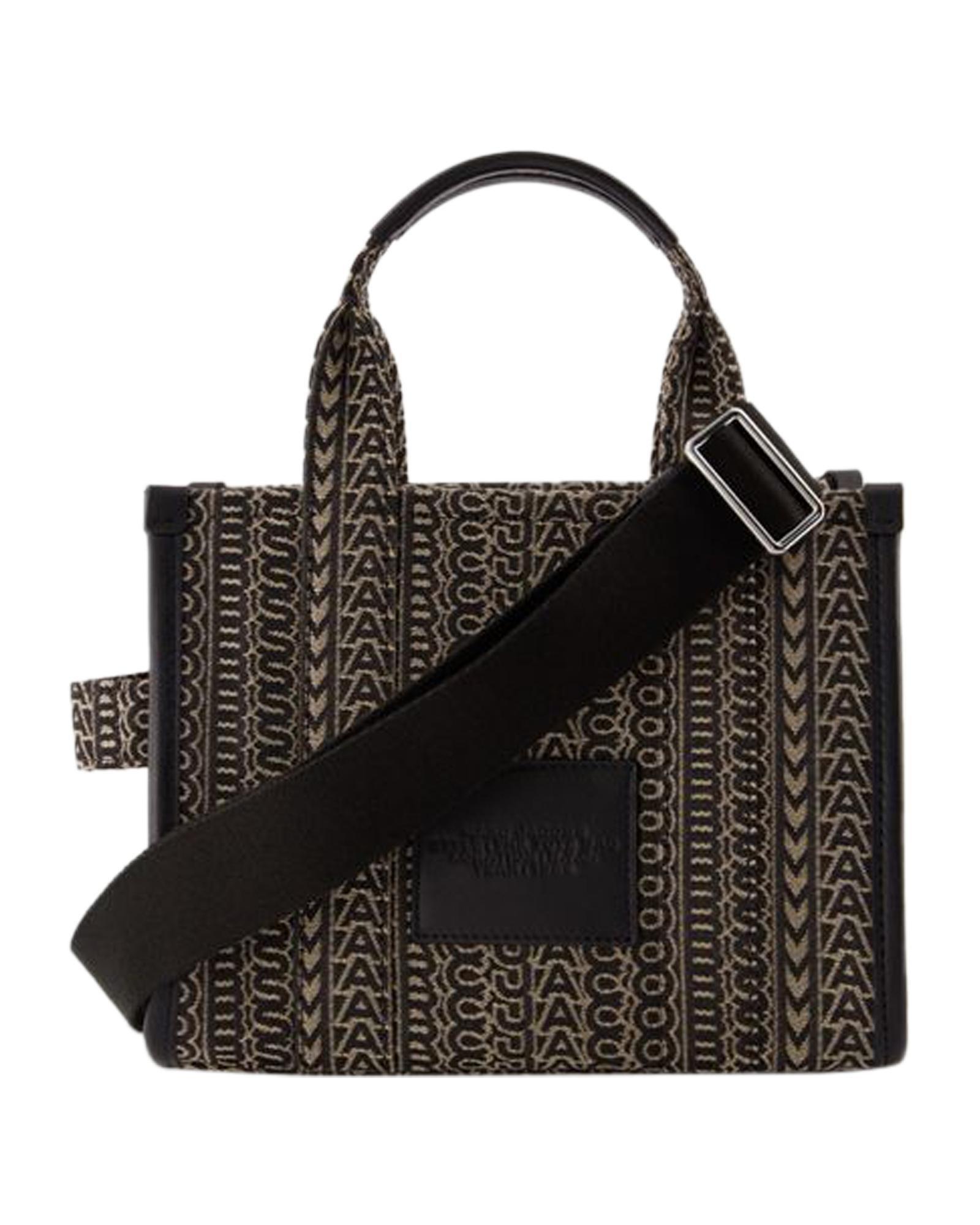 Marc Jacobs The Tote Bag Mini Canvas Tote Wo - Brown | Beige image 3