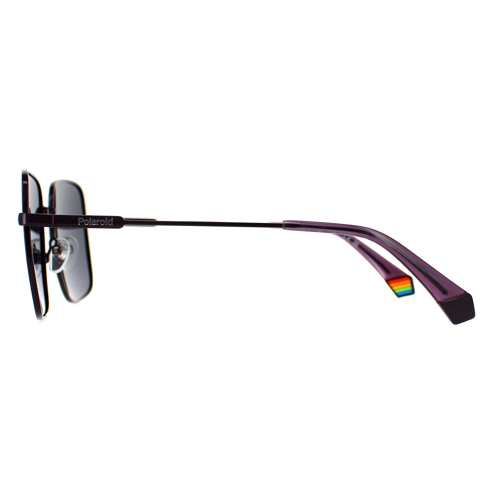 Polaroid Square Violet Grey Gold Polarized PLD 6194/S/X image 3