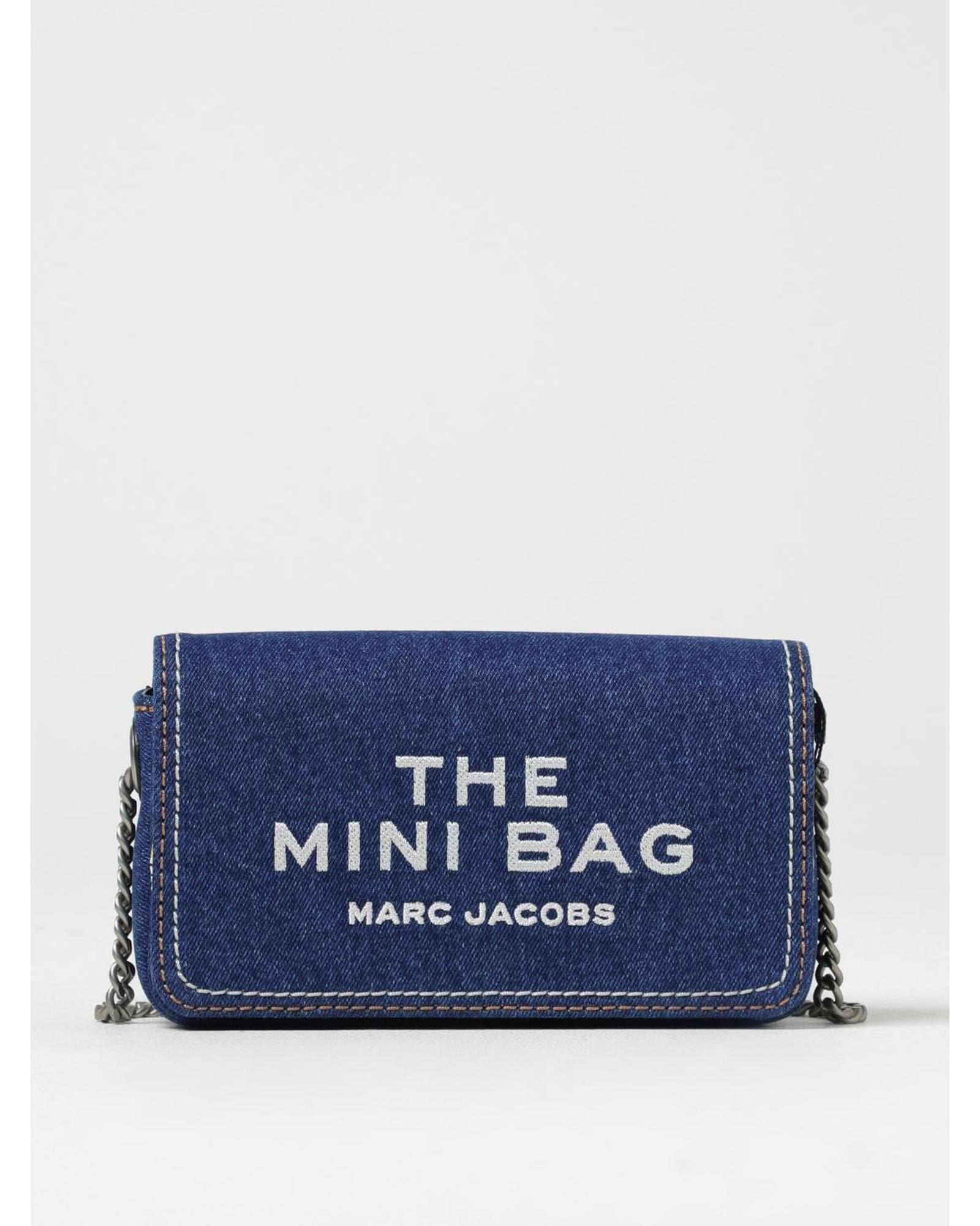 Marc Jacobs Mini Denim Crossbody Bag Wo - Black image 1