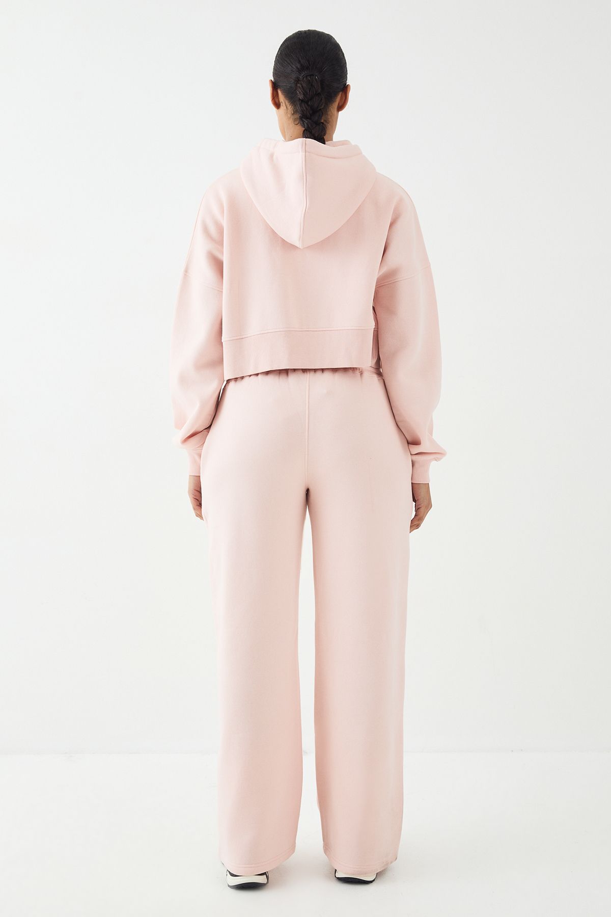 DSGN Studio DSGN Studio Contrast Drawcord Straight Leg Jogger Light Pink image 2