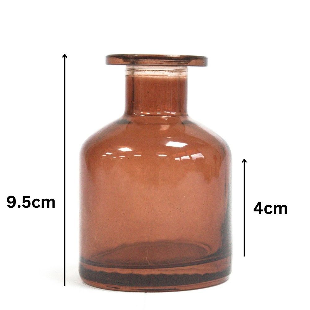 KDMD 140 ml Round Alchemist Reed Diffuser Bottle - Brown image 4