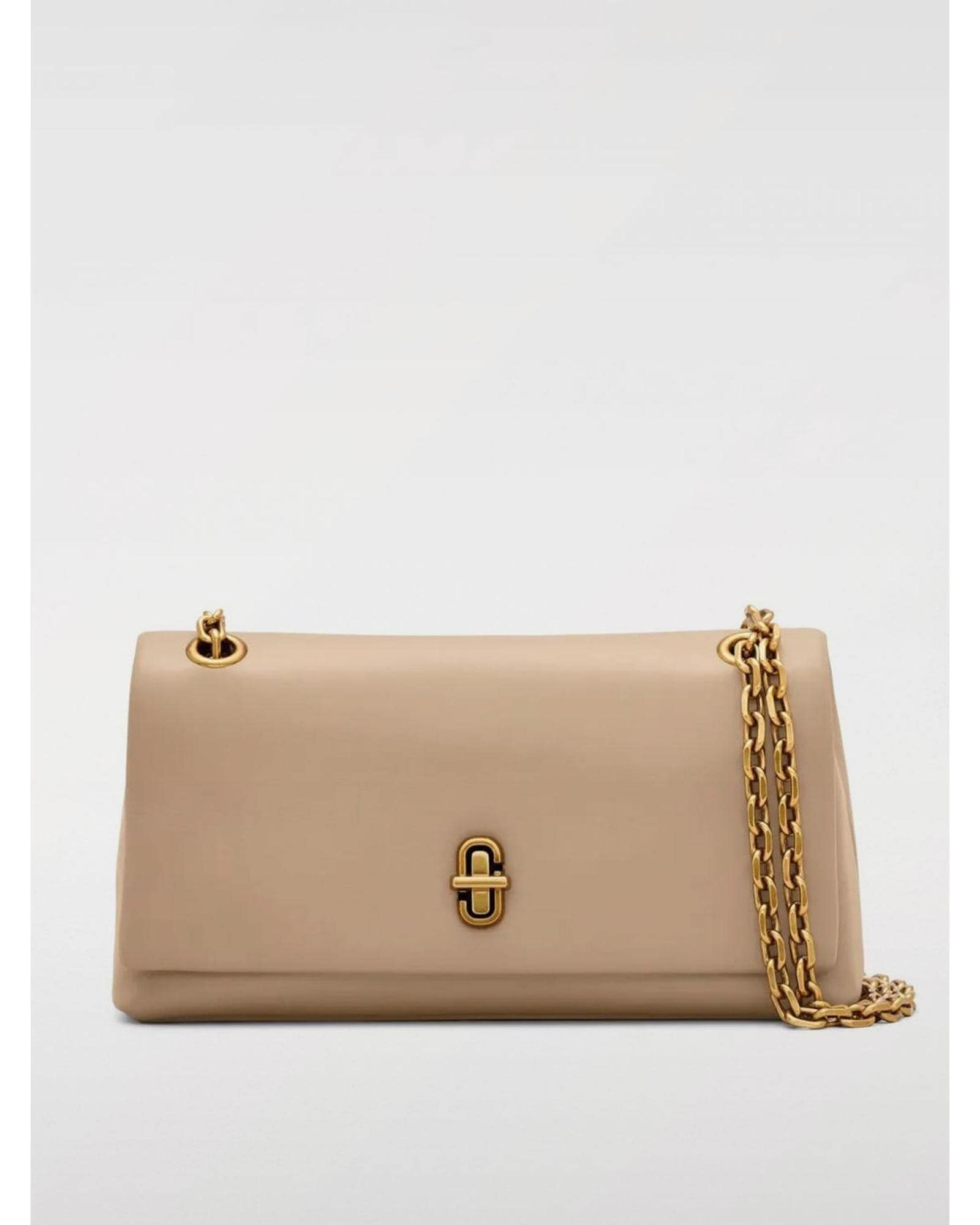 Marc Jacobs Softshot 21 Chain Bag Wo - Camel Clutch Bags