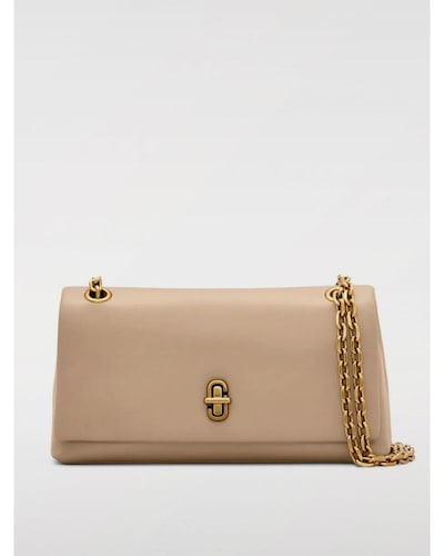 Marc Jacobs Softshot 21 Chain Bag Wo - Camel Clutch Bags