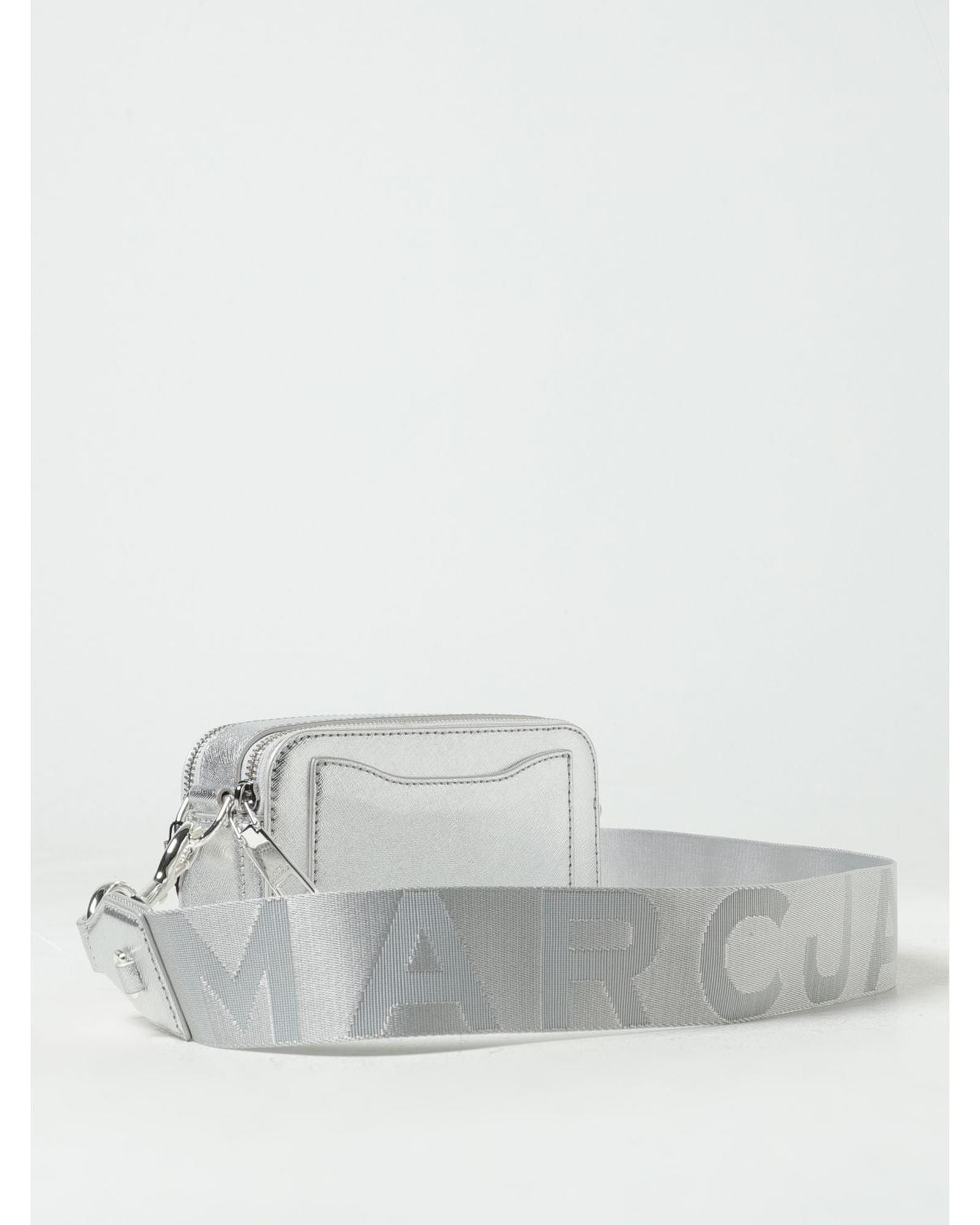 Marc Jacobs Snapshot Metallic Crossbody Bag Wo - Silver Clutch Bags image 2
