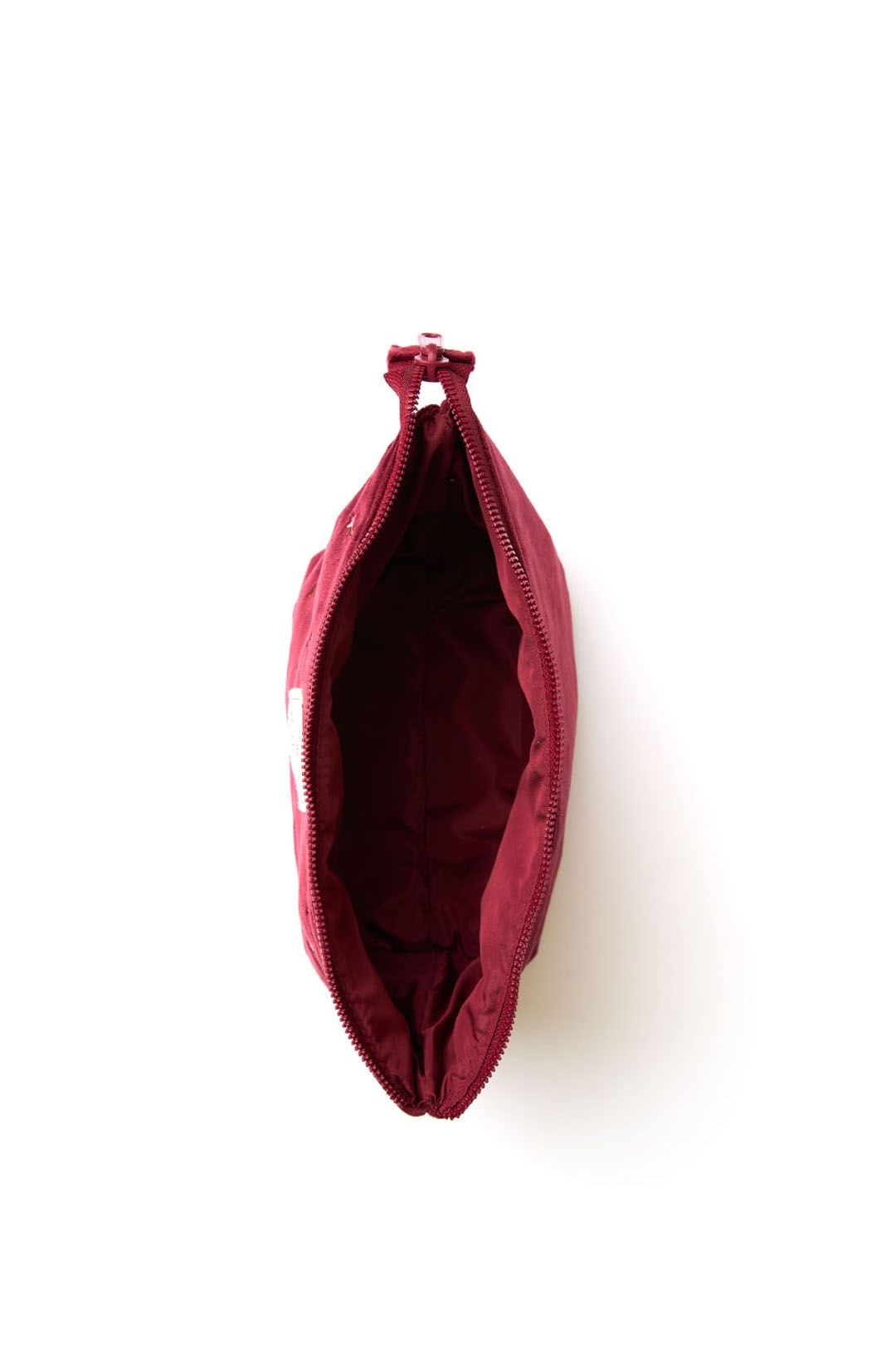 The Flat Lay Co Essential Makeup Pouch - Ditsy Roses & Flowers Burgundy Embroidered Velvet Multi image 4