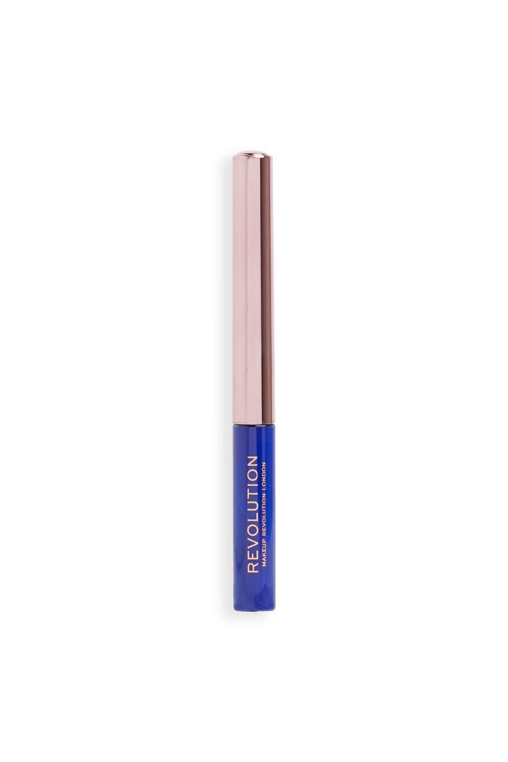 Revolution Super Flick Liquid Eyeliner Blue image 3