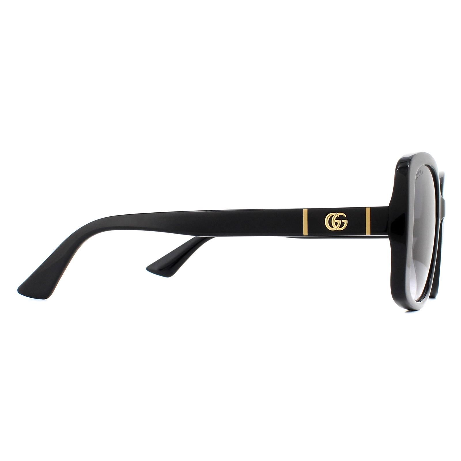 Gucci Fashion Black Grey Gradient Sunglasses image 4